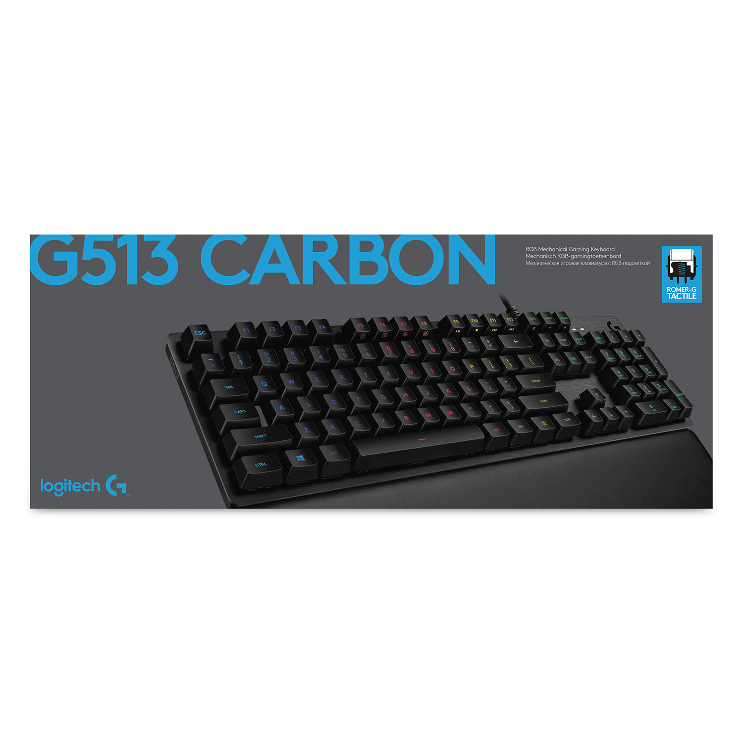 Logitech Gaming G513 - Tastatur - Hintergrundbeleuchtung