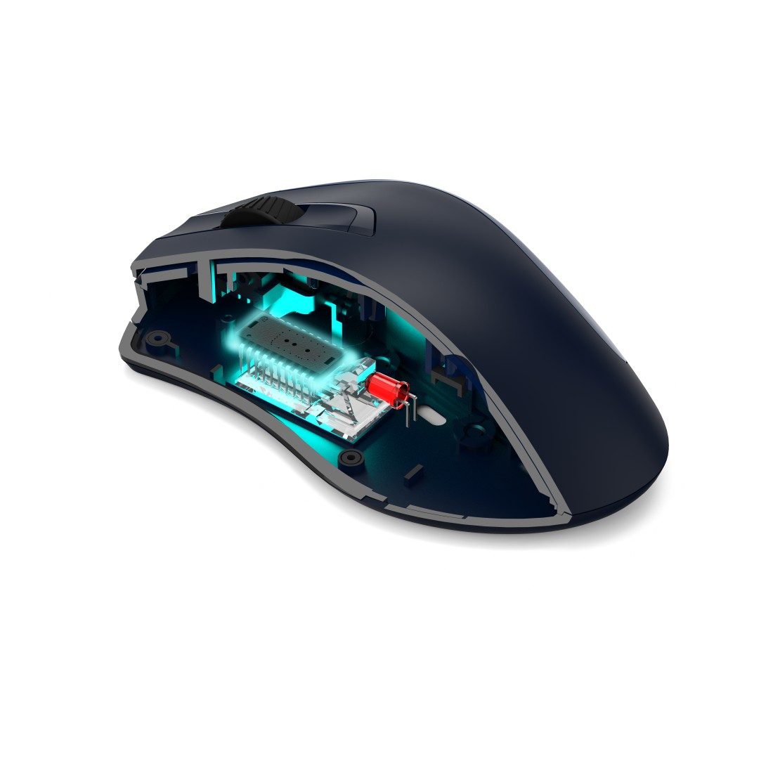 Hama MW-800 V2 - Maus - ergonomisch - Für Rechtshänder - Laser - 7 Tasten - kabellos - 2.4 GHz - kab