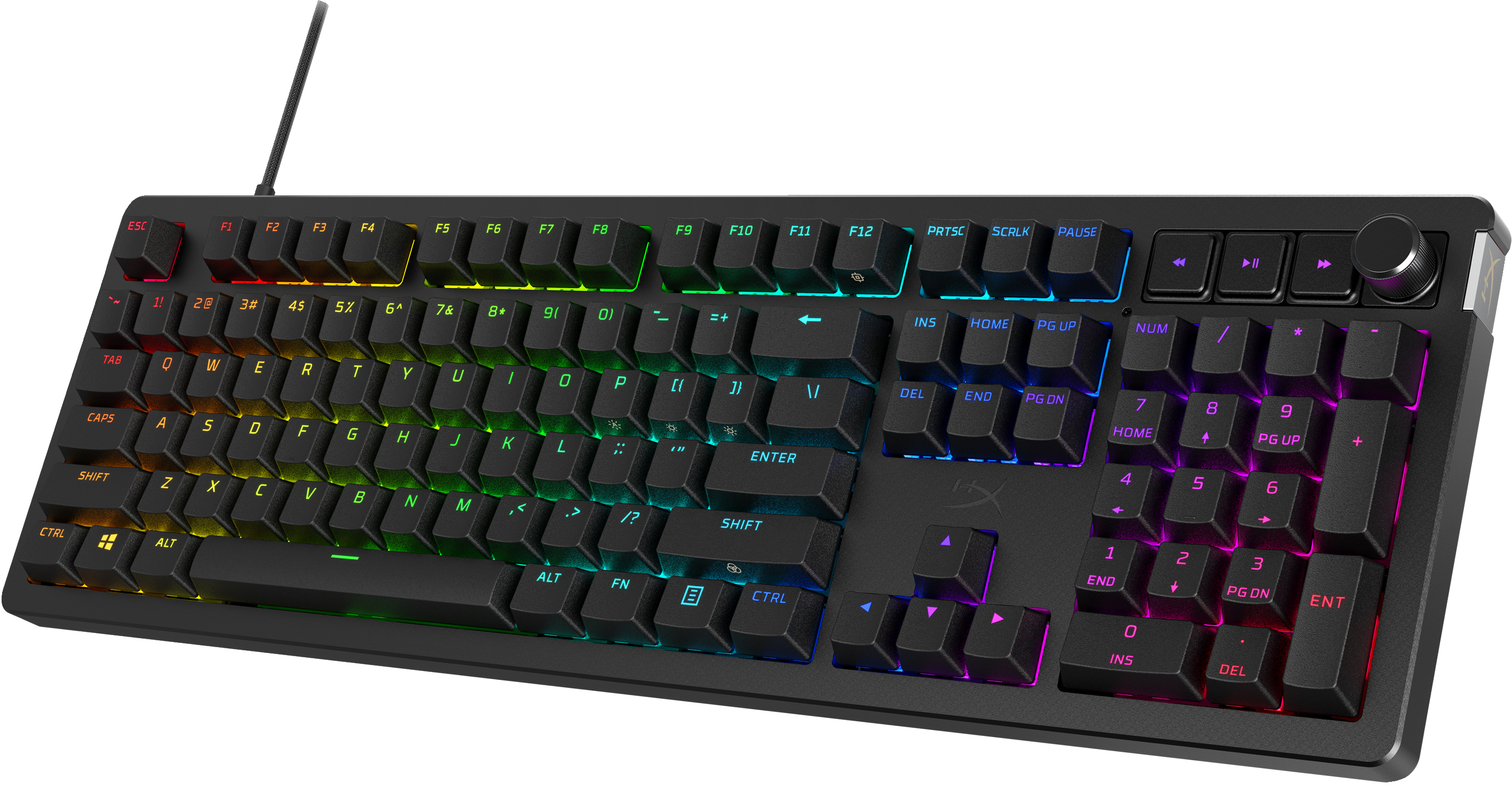 HP HyperX Alloy Rise - Tastatur - 100% - full size