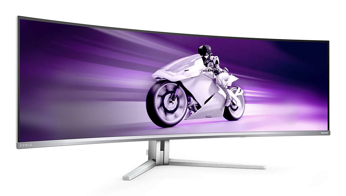 Philips Evnia 8000 Series 49M2C8900 Curved-Monitor 124.5 cm (49") DQHD, OLED, 0.03ms, HDMI, DP