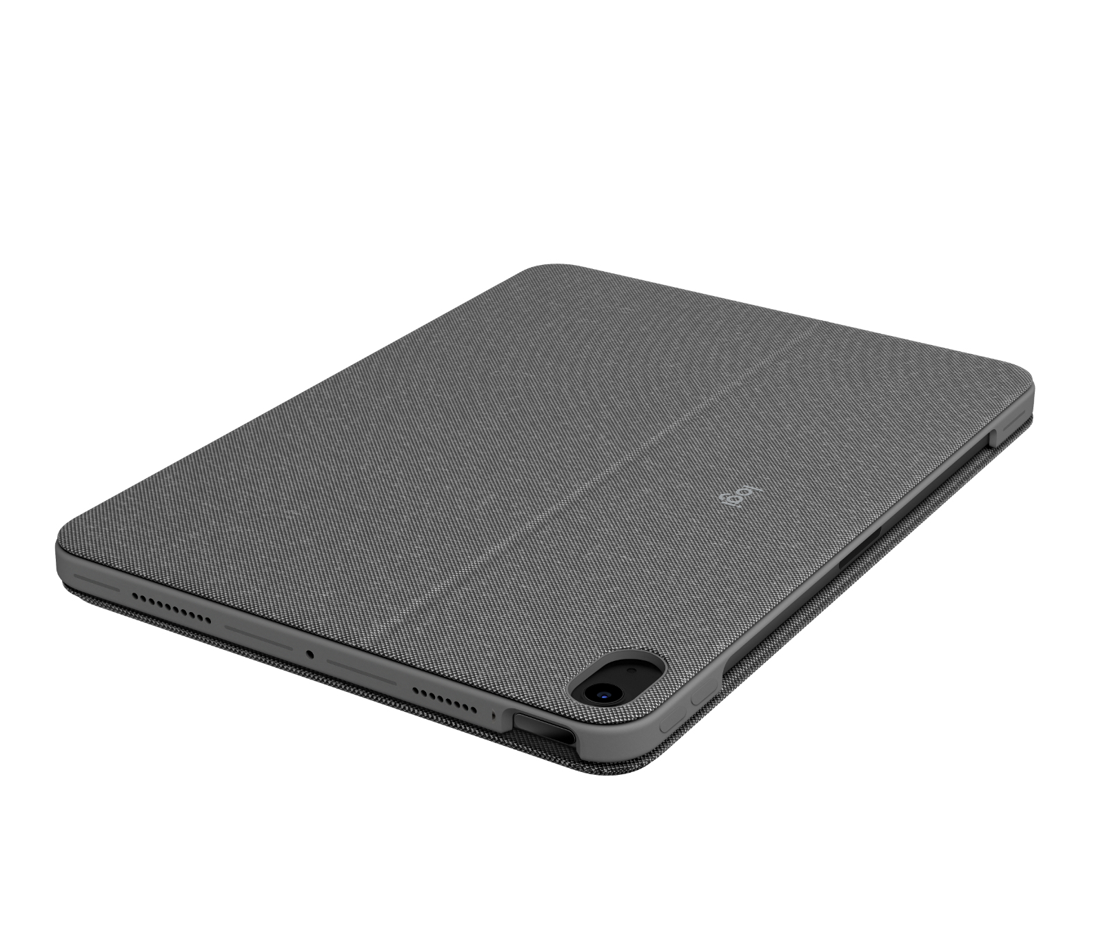 Logitech Combo Touch, KeyboardDock für Apple iPad Air 4/Air 5 10.9" grau, DE
