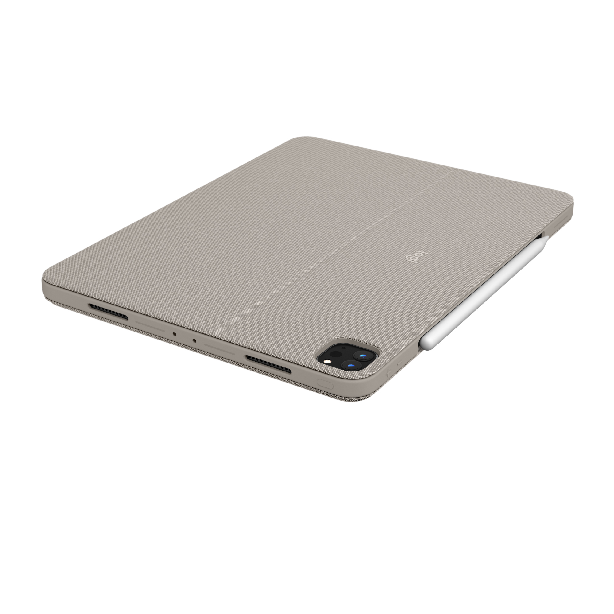Logitech Combo Touch - Tastatur und Foliohülle - mit Trackpad - hintergrundbeleuchtet - Apple Smart