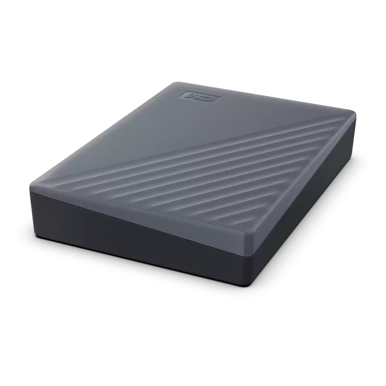 Western Digital WD My Passport grau 6TB, funktioniert mit USB-C, USB 3.0 Micro-B