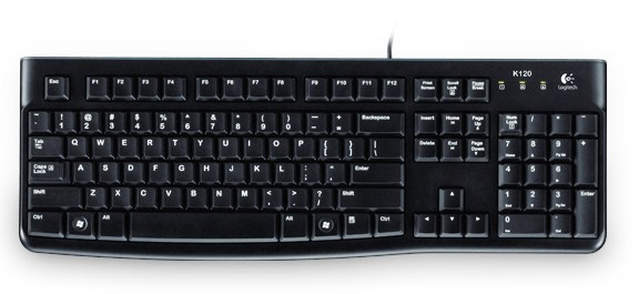Logitech K120 - Tastatur - USB - Litauisch