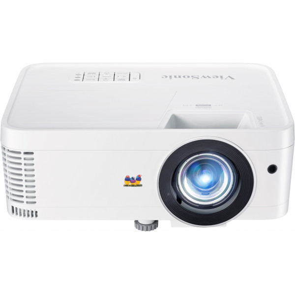 ViewSonic 1080p Short Throw Home Theater and Gaming PX706HD - DLP-Projektor - 3D - 3000 ANSI-Lumen -