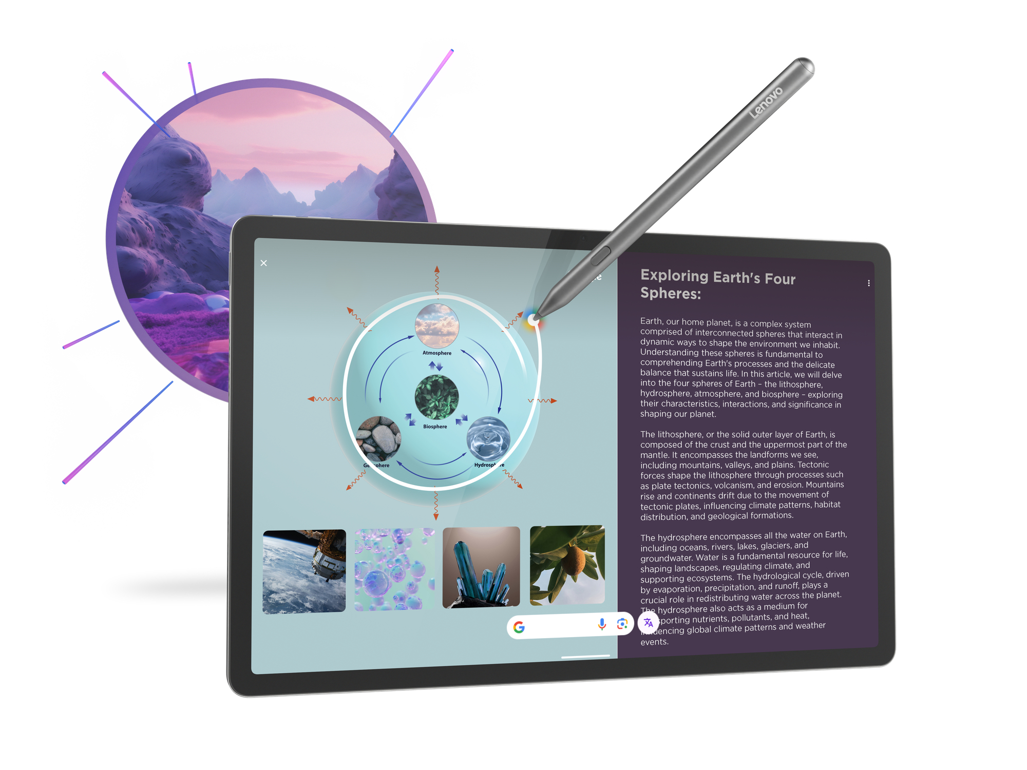 Lenovo Idea Tab Pro ZAE5 - Tablet - Android 14 oder höher - 128 GB UFS card - 32.3 cm (12.7")