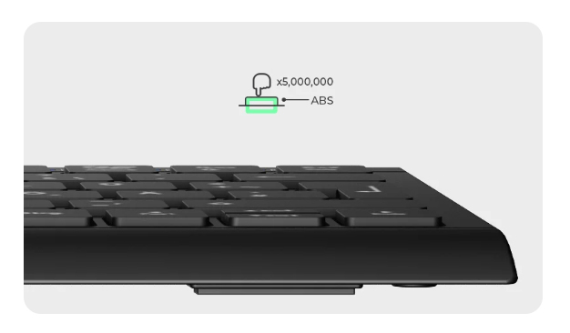 KeySonic KSK-5011ELC - Tastatur - Super-Mini