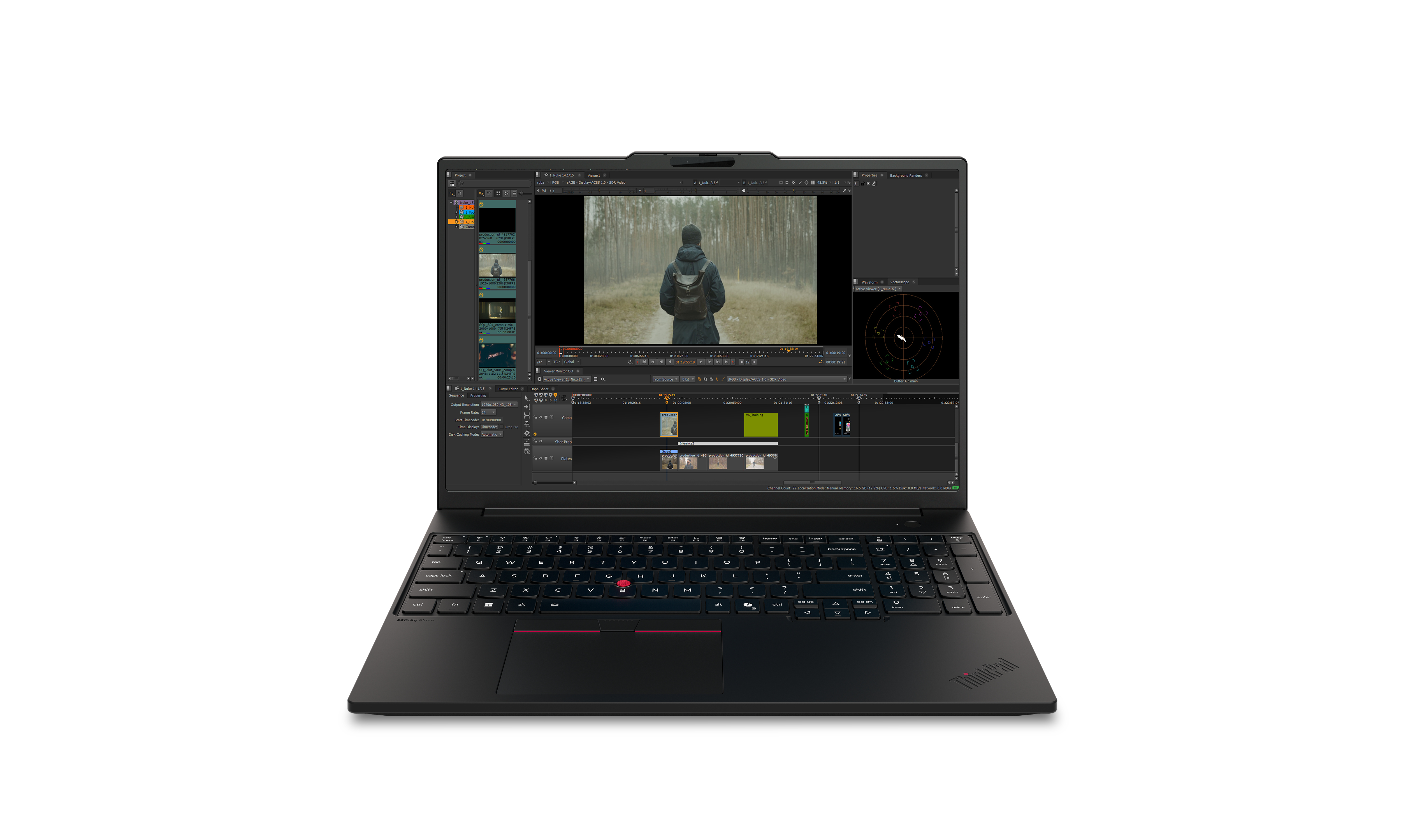 Lenovo ThinkPad P16s Gen 5 21XE - Intel Core Ultra 9 386H / 2.1 GHz - vPro Enterprise - Win 11 Pro -