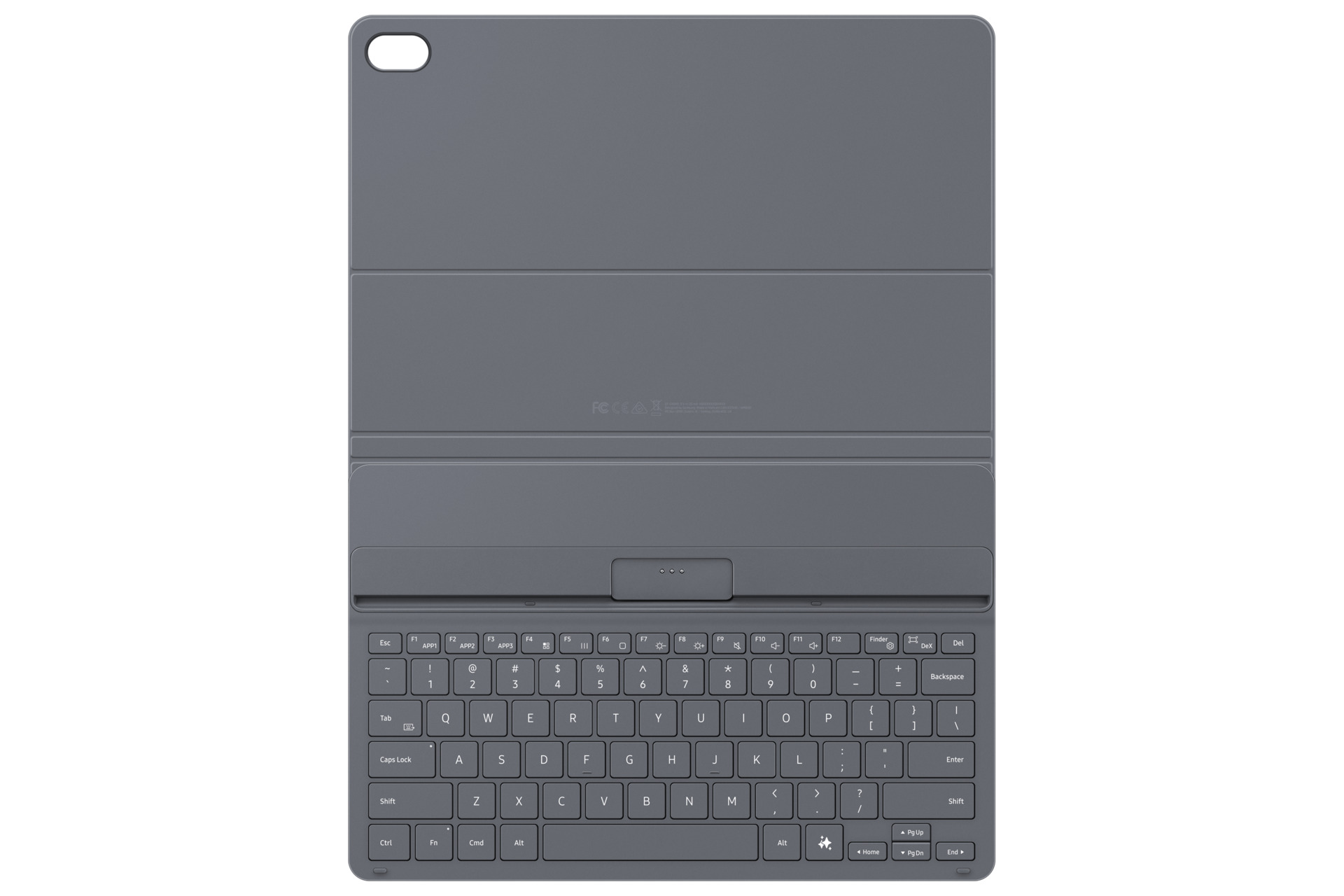 Samsung Book Cover Keyboard Slim für das Galaxy Tab S12+, QWERTZ, Deutsch, Samsung, Galaxy Tab S12+,