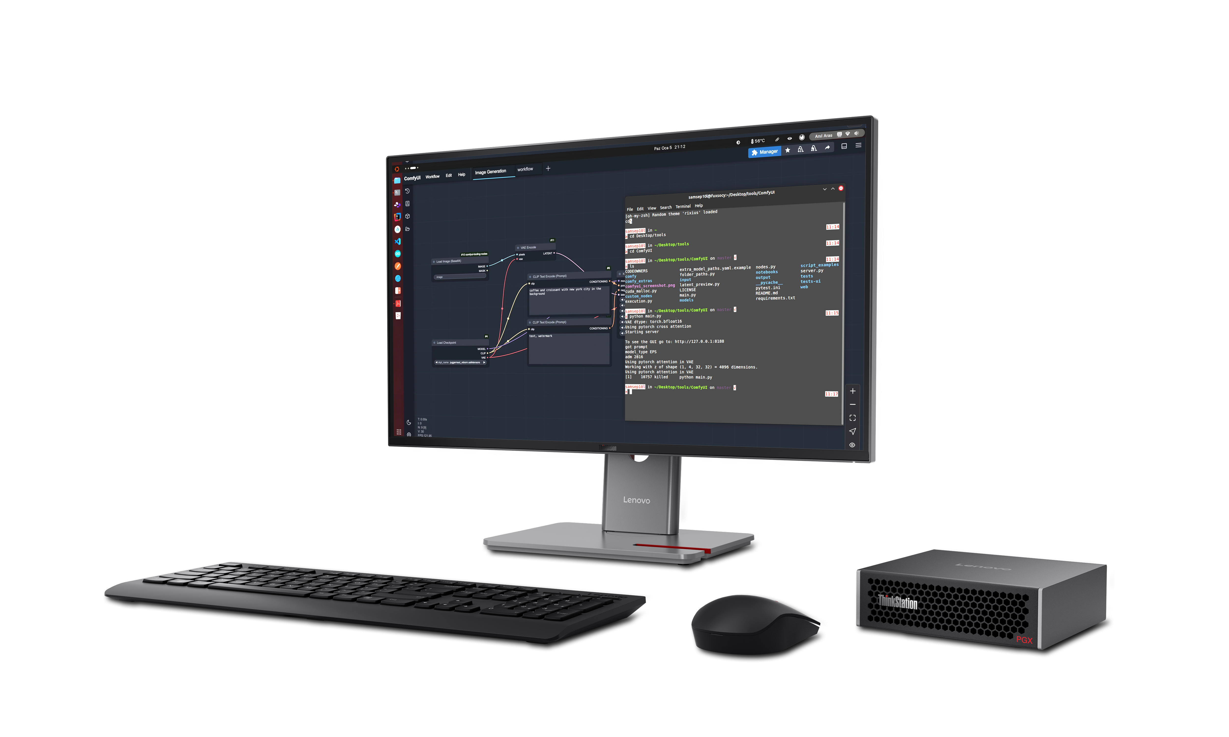 Lenovo ThinkStation PGX 30KL - MT - 1 x GB10 Grace Blackwell Superchip