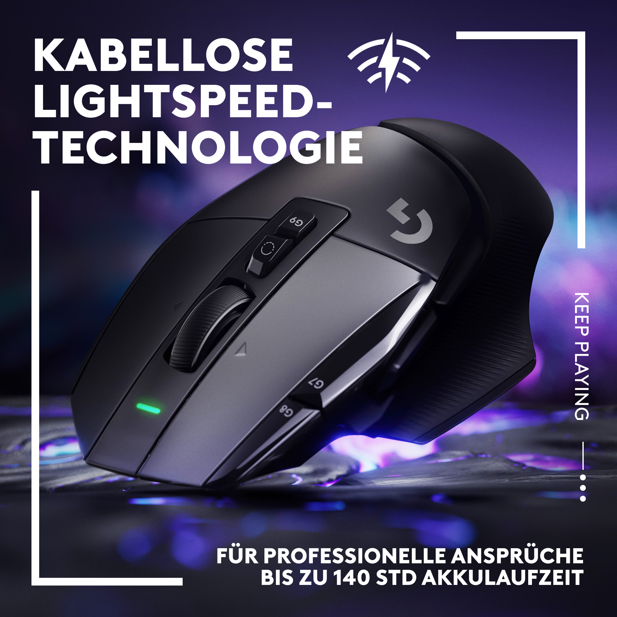 Logitech G G502 X LIGHTSPEED - Maus - optisch