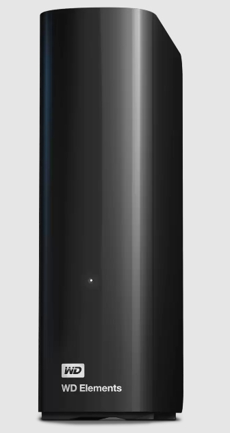 Western Digital WD Elements Desktop schwarz 20TB, USB 3.0 Micro-B