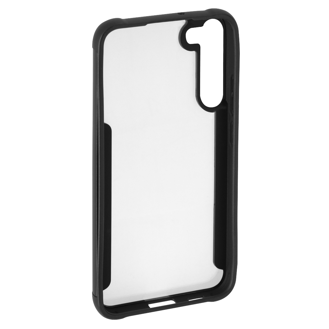 Hama Metallic Frame, Cover, Samsung, Galaxy S23+, 16,8 cm (6.6 Zoll), Schwarz, Transparent