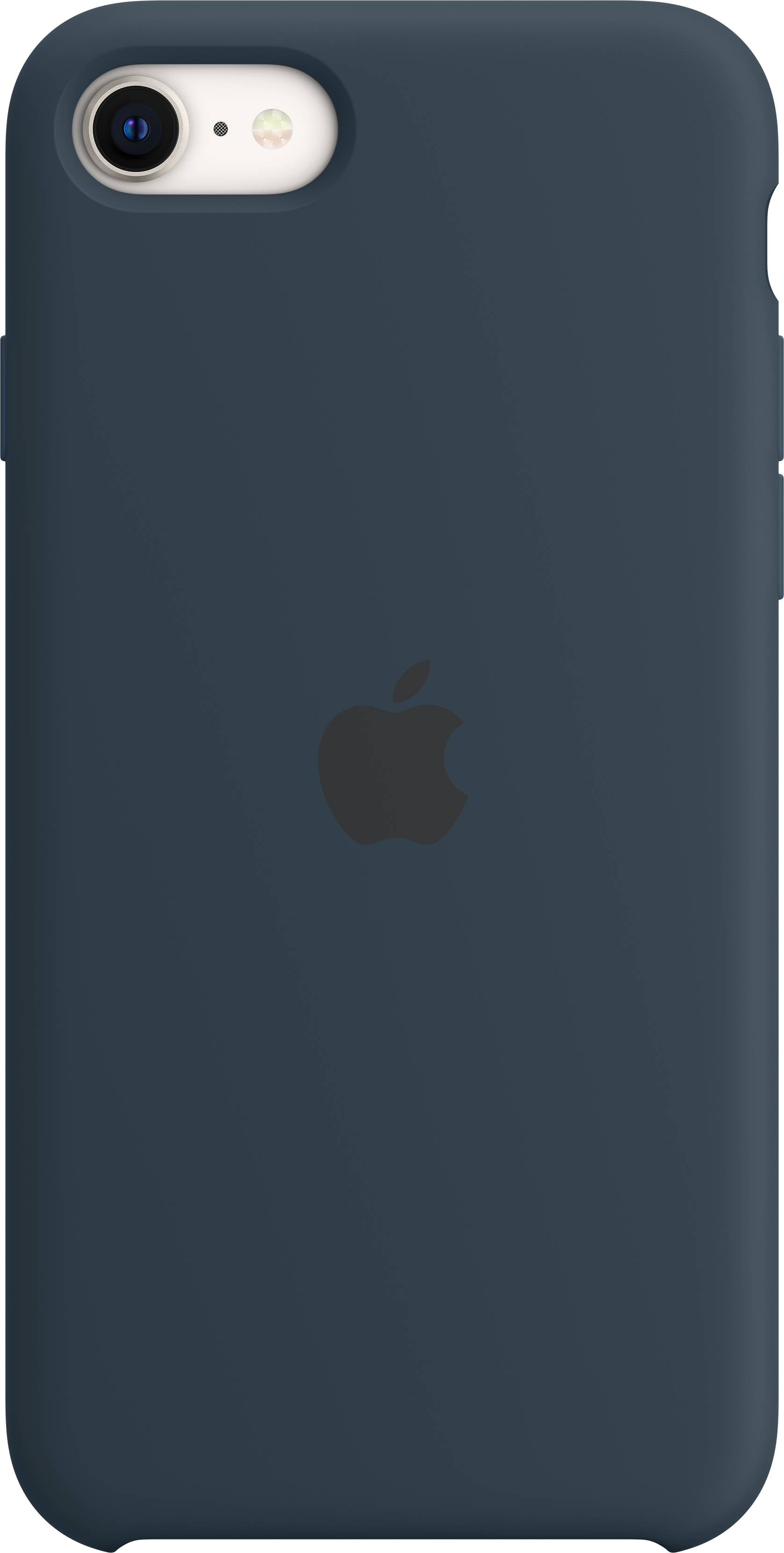 Apple Rückseite für Mobiltelefon - Silikon - Abyssblau - für iPhone 7, 8, SE (2. Generation)