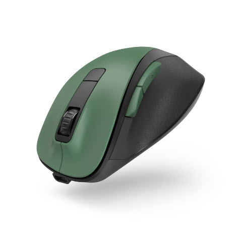Hama MW-500 Recharge - Maus - ergonomisch - Für Rechtshänder - optisch - 6 Tasten - kabellos - 2.4 G