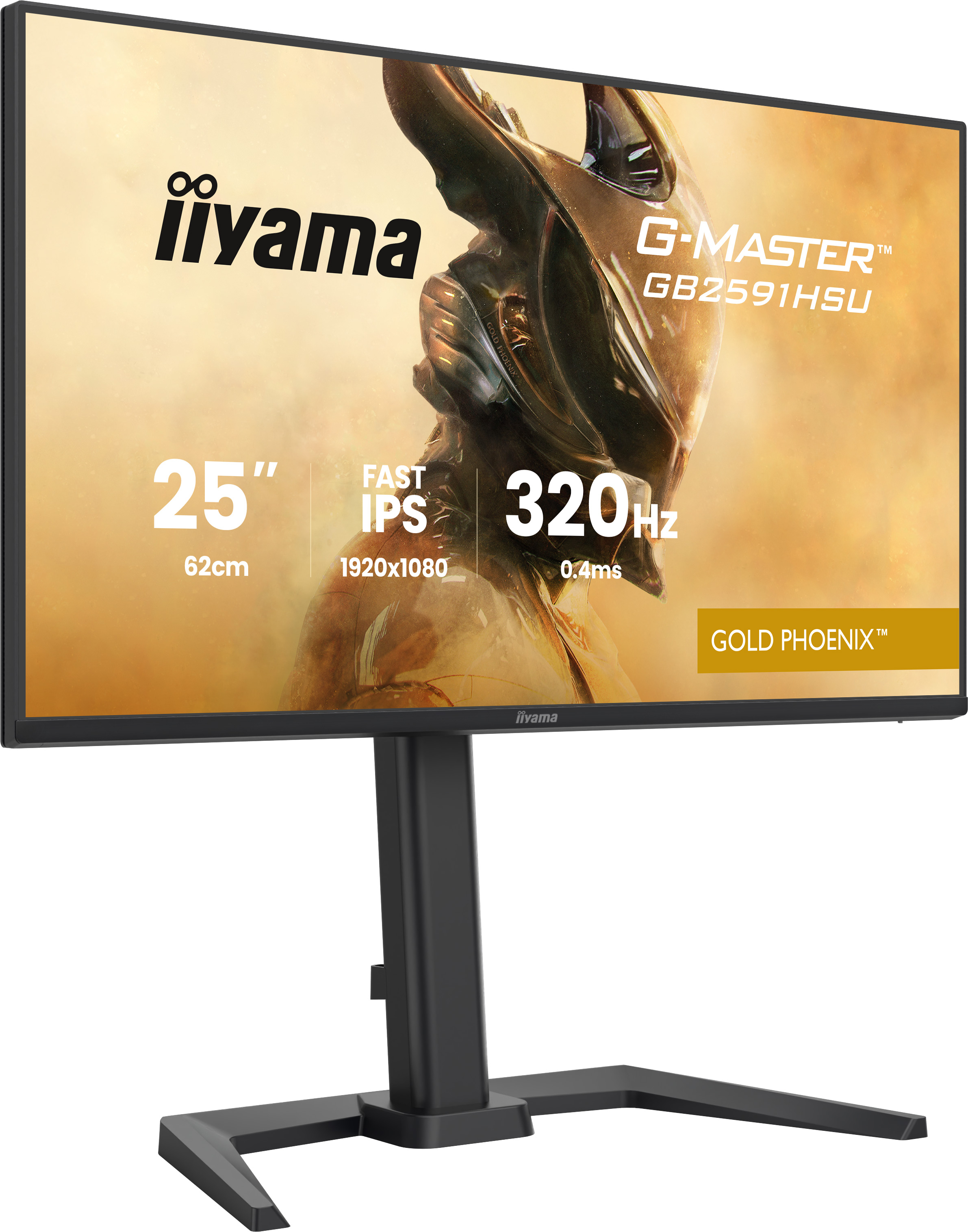 Iiyama G-MASTER Gold Phoenix GB2591HSU-B1 - LED-Monitor - Gaming - 63.5 cm (25")