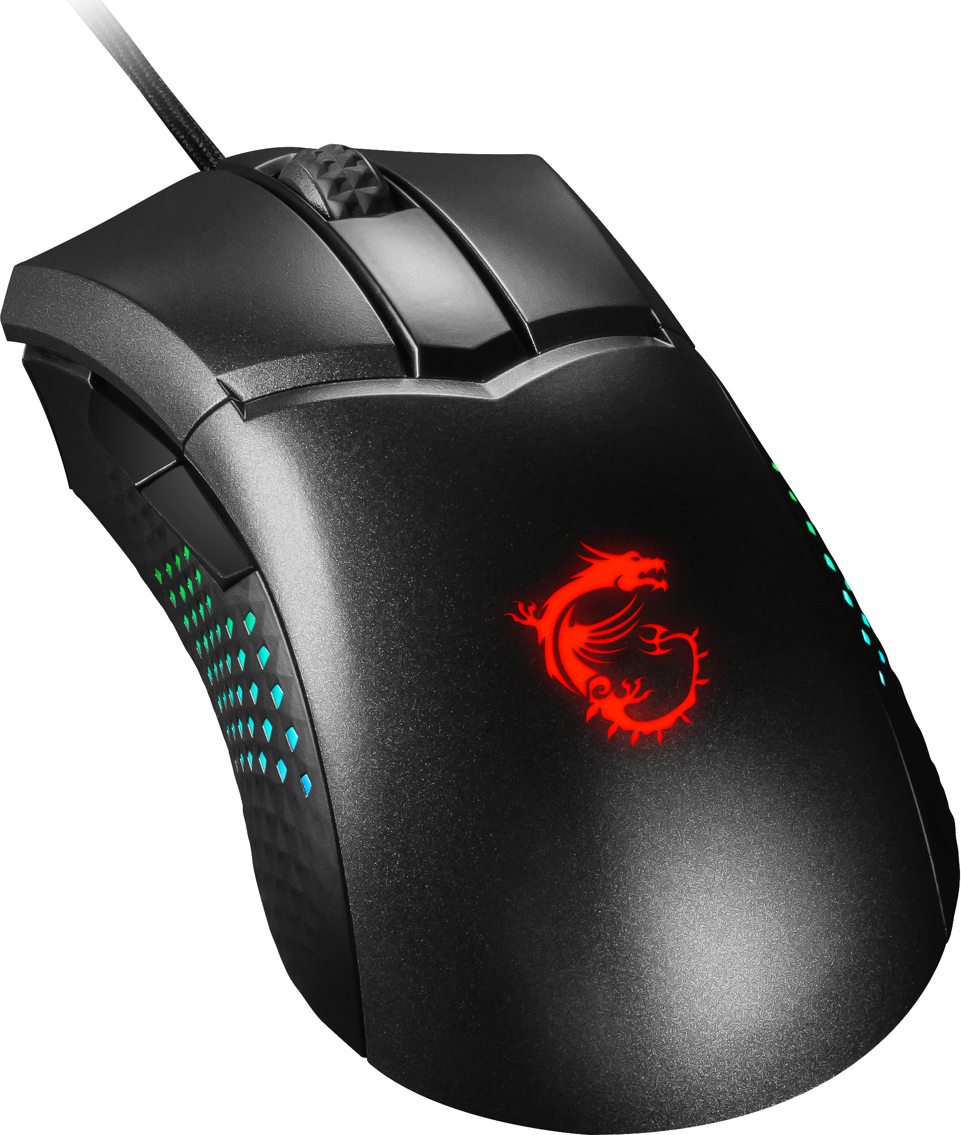 MSI Clutch GM51 - Maus - leicht - Für Rechtshänder