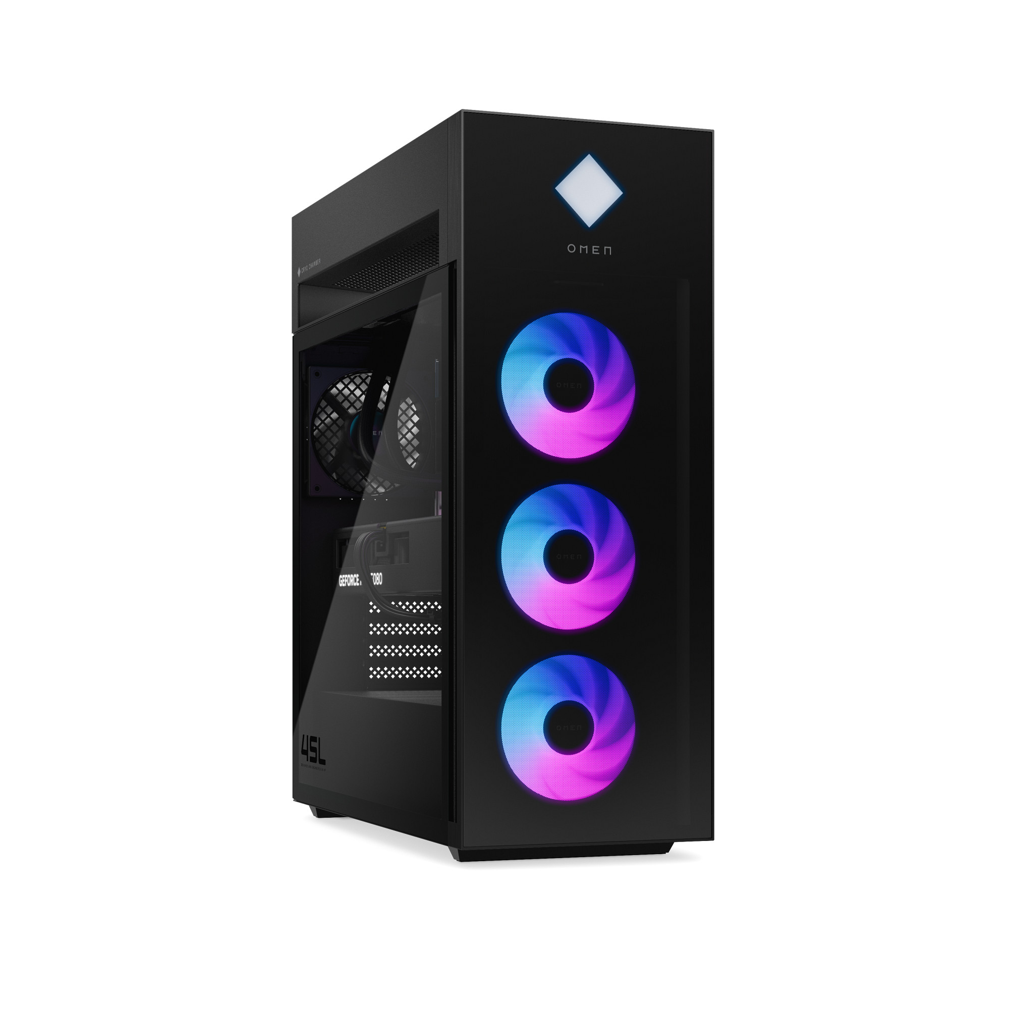 HP OMEN 45L by HP GT22-3475ng - microATX - Core Ultra 9 285K / 3.7 GHz - RAM 64 GB - SSD 2 TB - NVMe