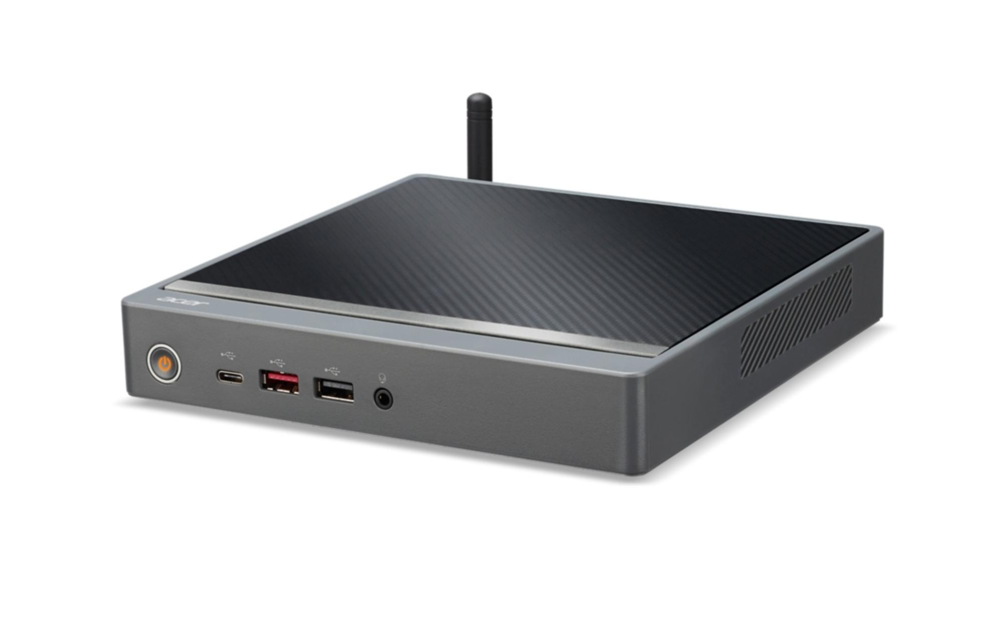 Acer Revo Box RB610 - Mini-PC - Core i3 i3-1315U / 1.2 GHz - RAM 8 GB - SSD 256 GB - 3D Triple-Level