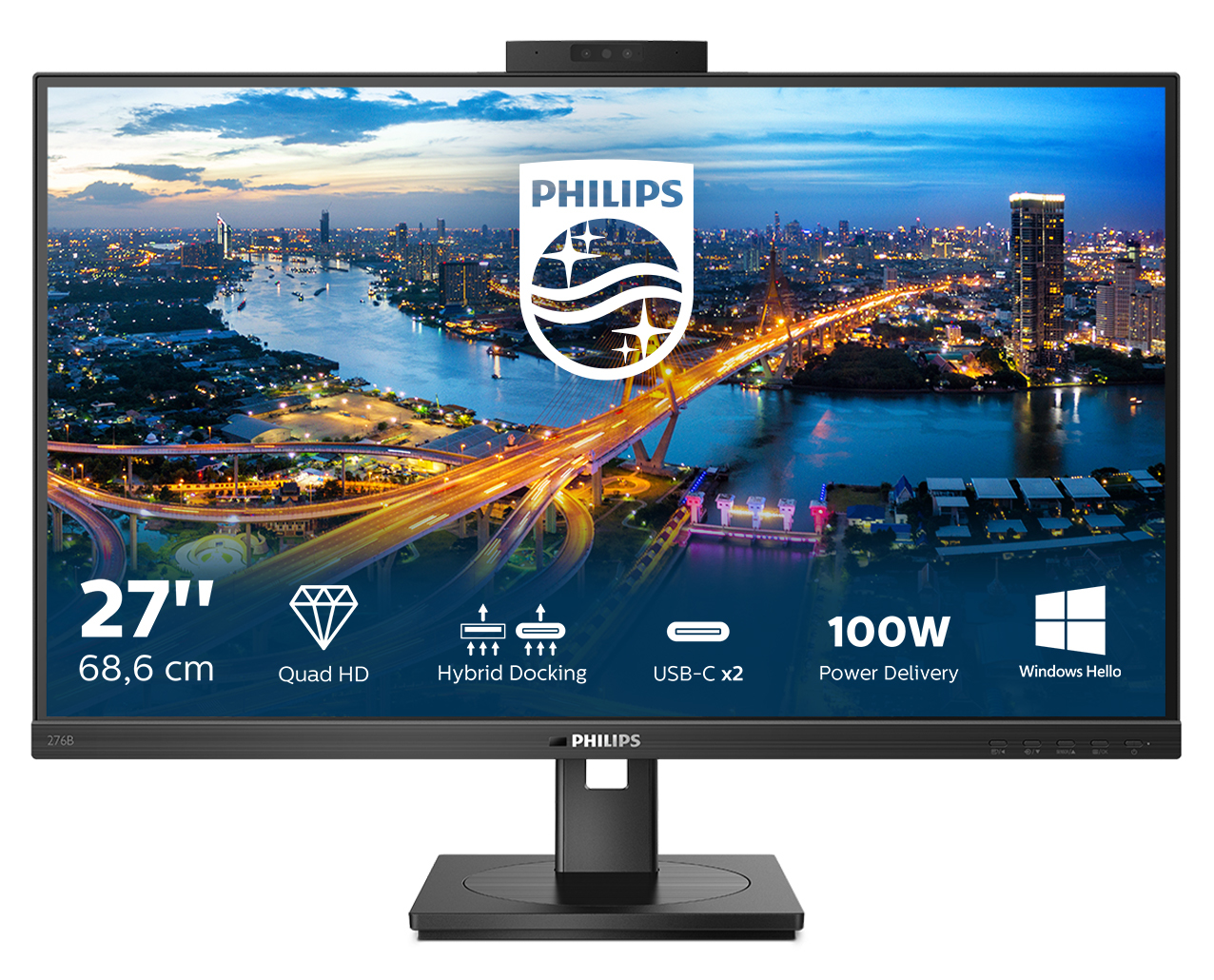 Philips B Line 276B1JH - LED-Monitor - 68.6 cm (27")