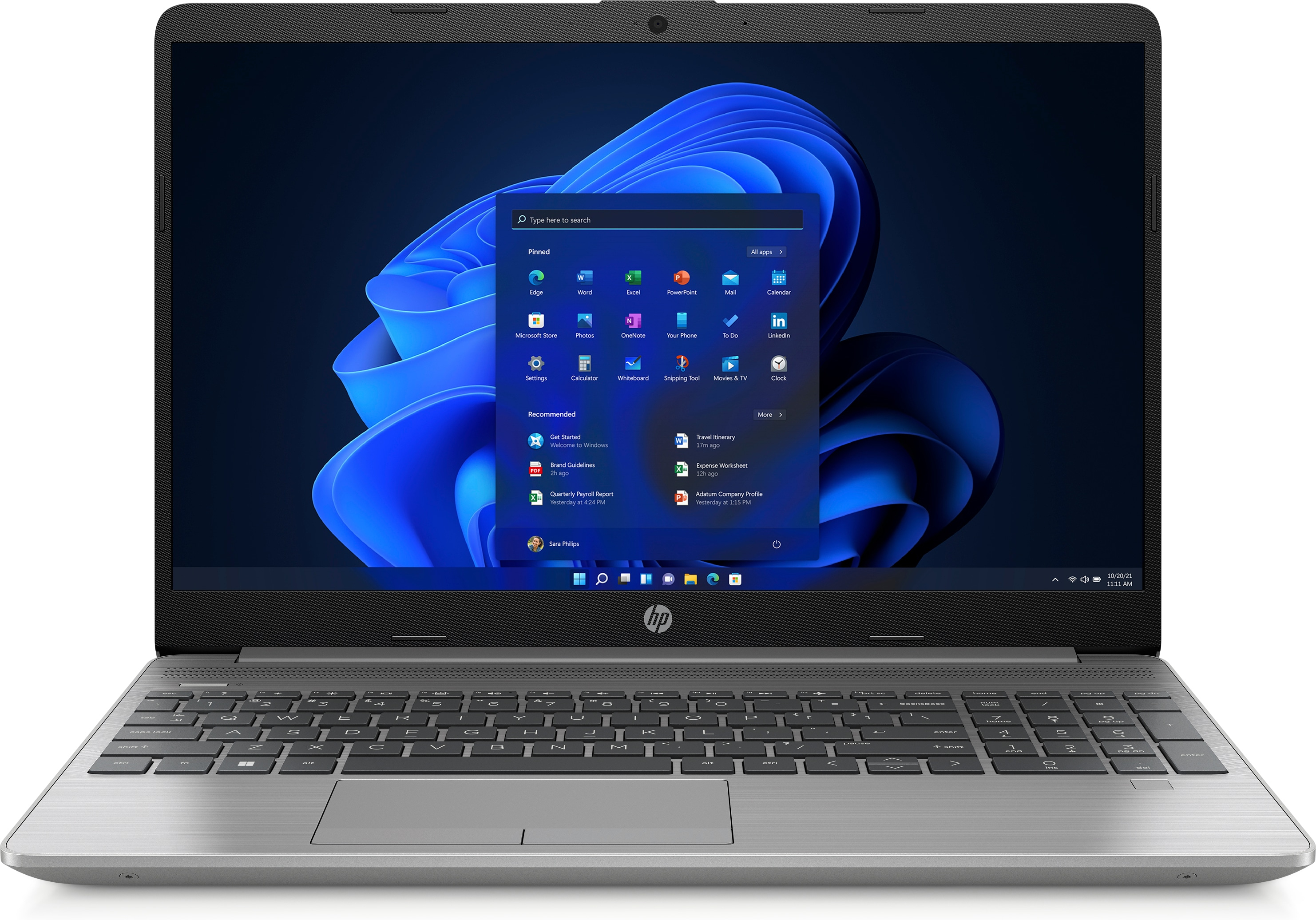 HP 250 G9, Intel® Core? i3, 39,6 cm (15.6"), 1920 x 1080 Pixel, 8 GB, 256 GB, Windows 10 Home