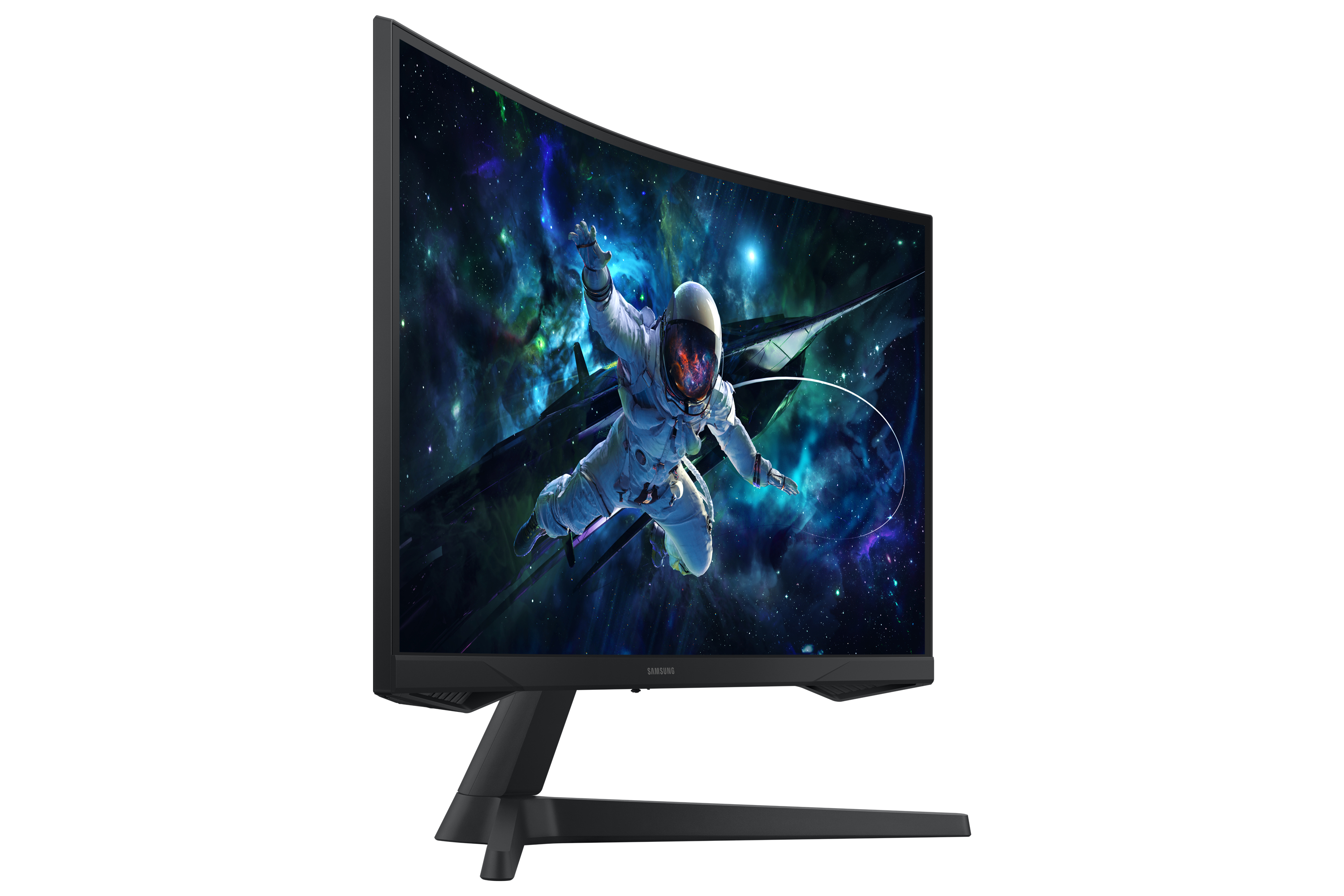 B-WARE - Samsung Odyssey G55C S27CG554EU Monitor 68,6 cm (27") WQHD, VA, 1ms, HDMI, DisplayPort