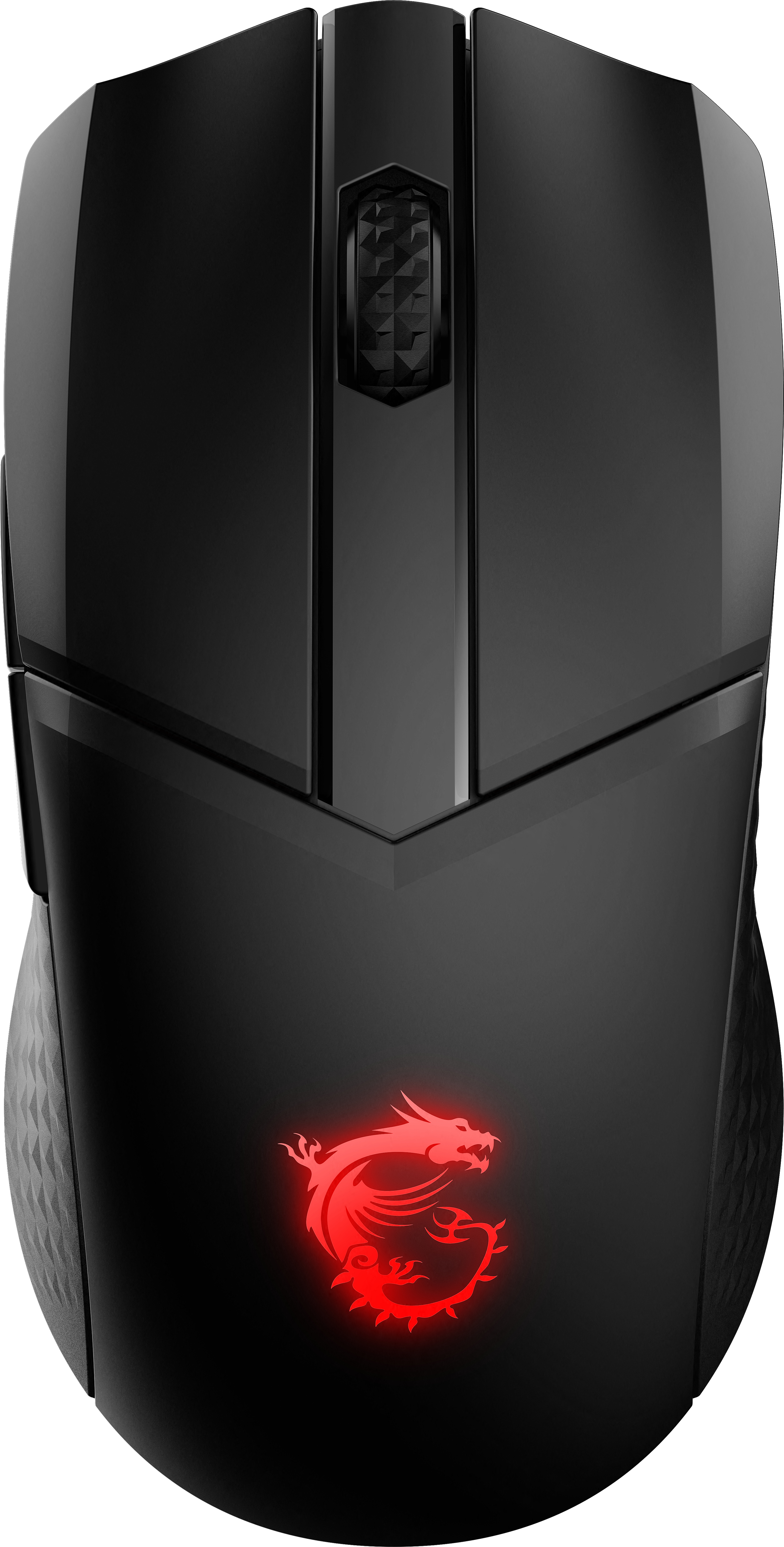 MSI Clutch GM41 Lightweight Wireless, rechts, Optisch, RF Wireless, 20000 DPI, 1 ms, Schwarz