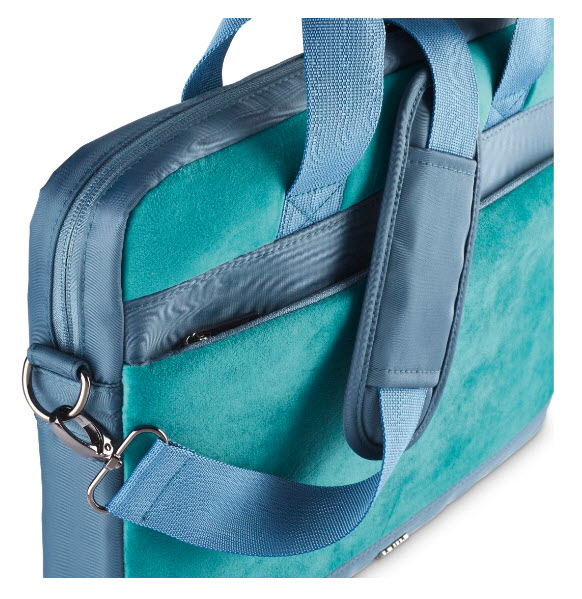 Hama Velvet, Toploader-Tasche, 35,8 cm (14.1"), Schultergurt, 498 g