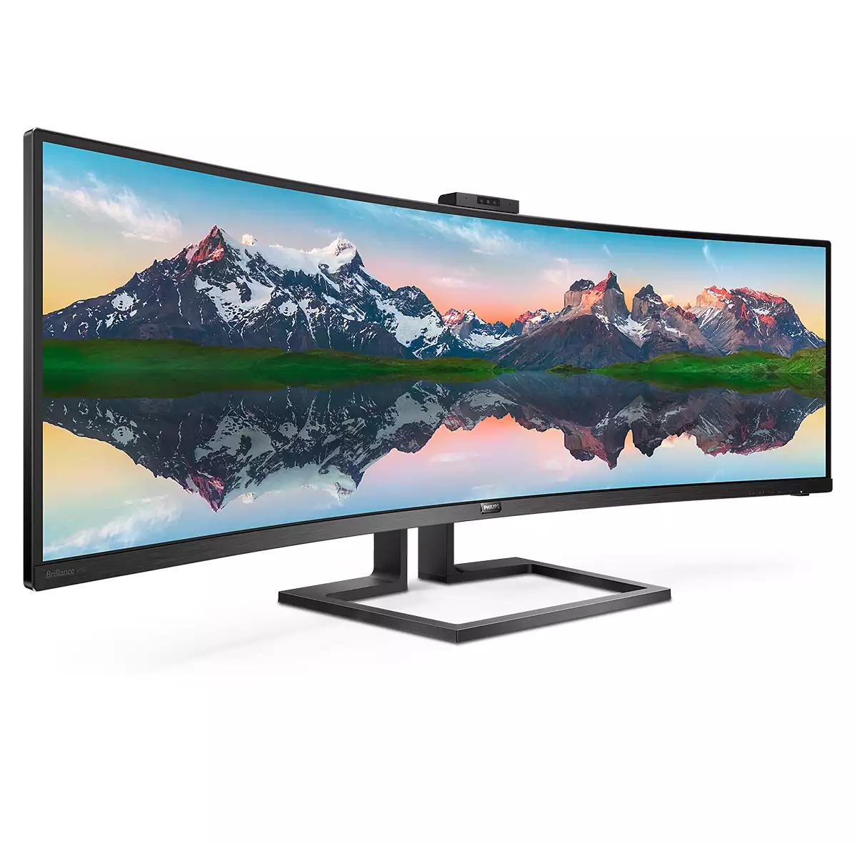 Philips Brilliance P-line 499P9H Curved-Monitor 124.5cm (49") DQHD, VA, 5ms, HDMI, Displayport