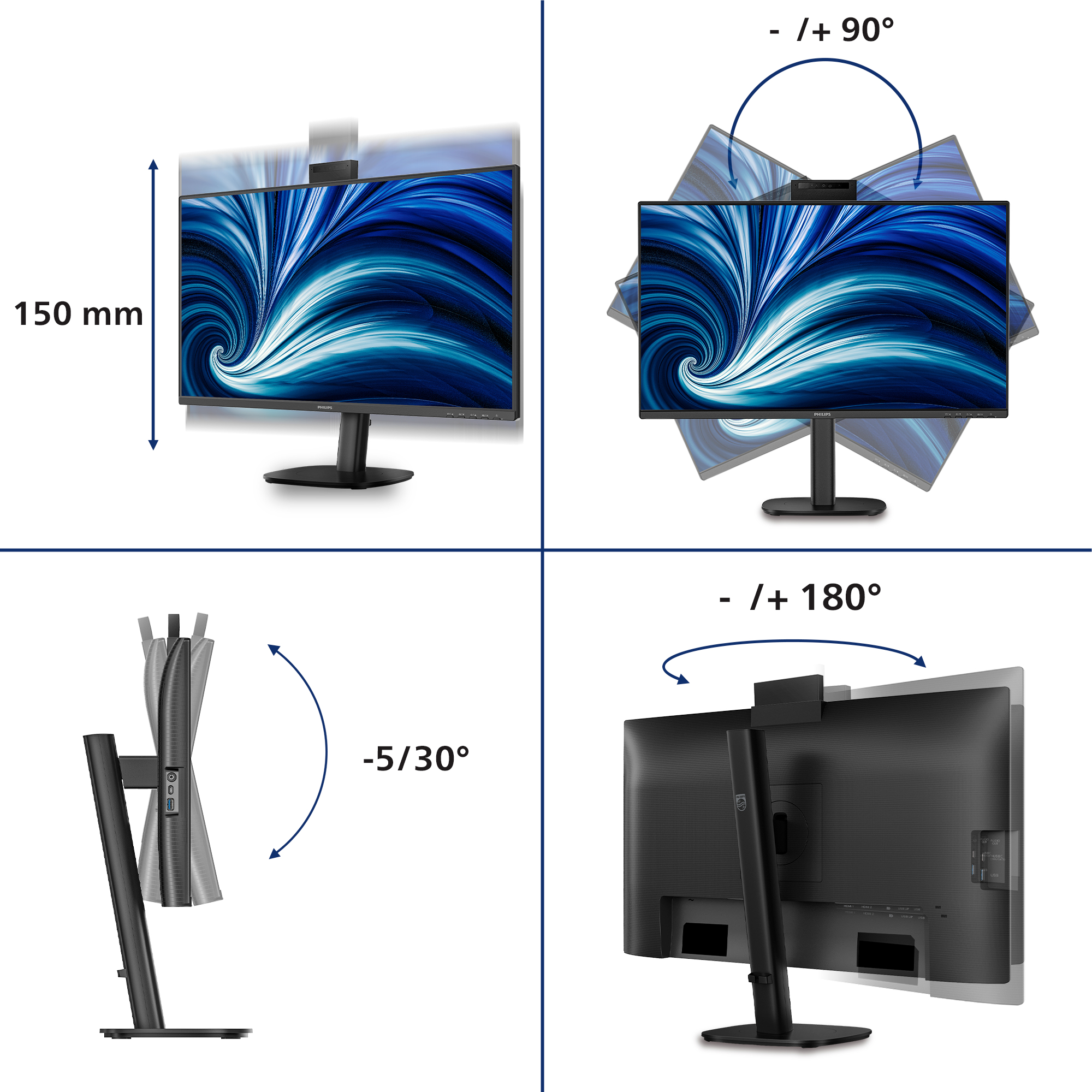 Philips 27B2N3500JH - 3000 Series - LED-Monitor - 68.5 cm (27")