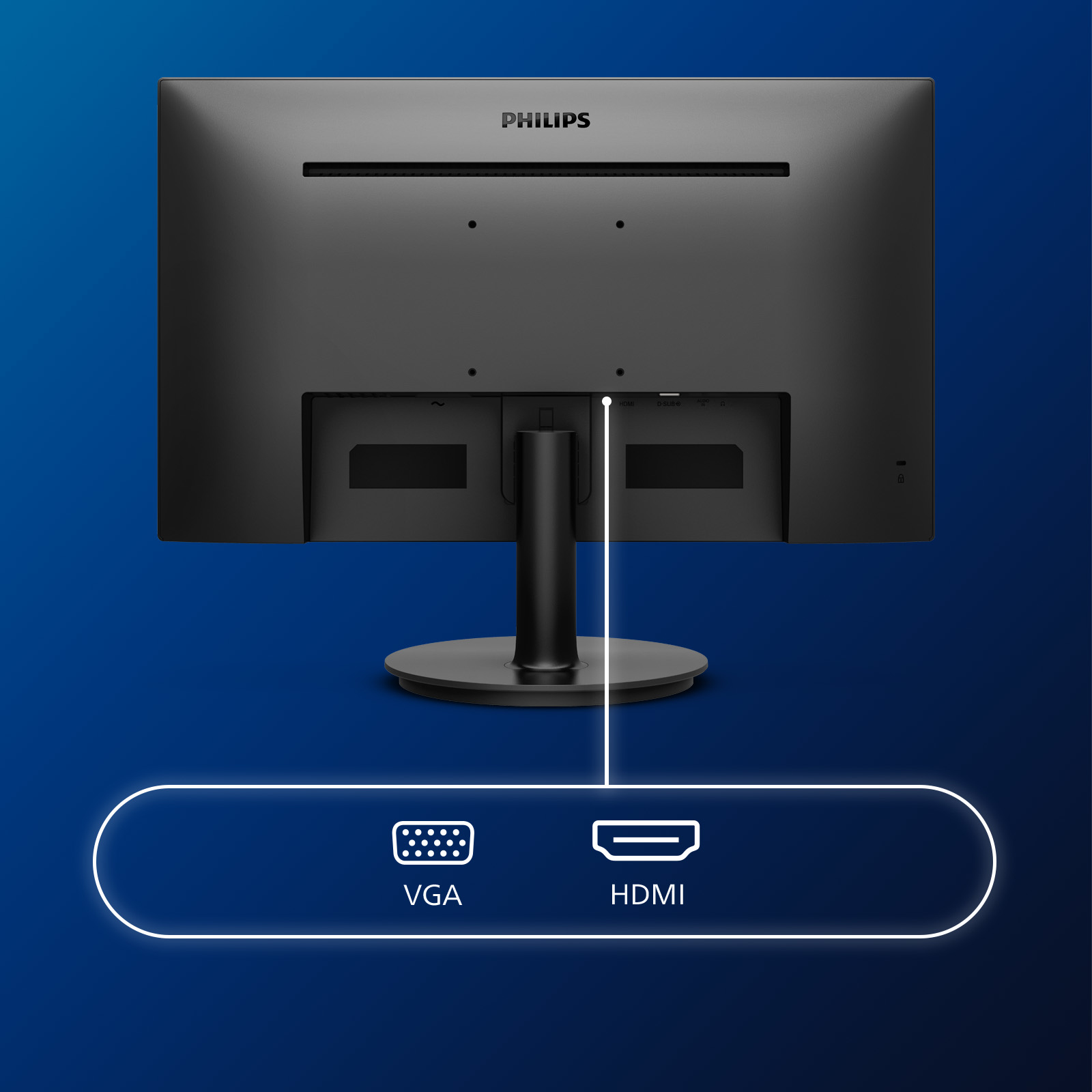 Philips V-line 271V8LA - LED-Monitor - 69 cm (27")