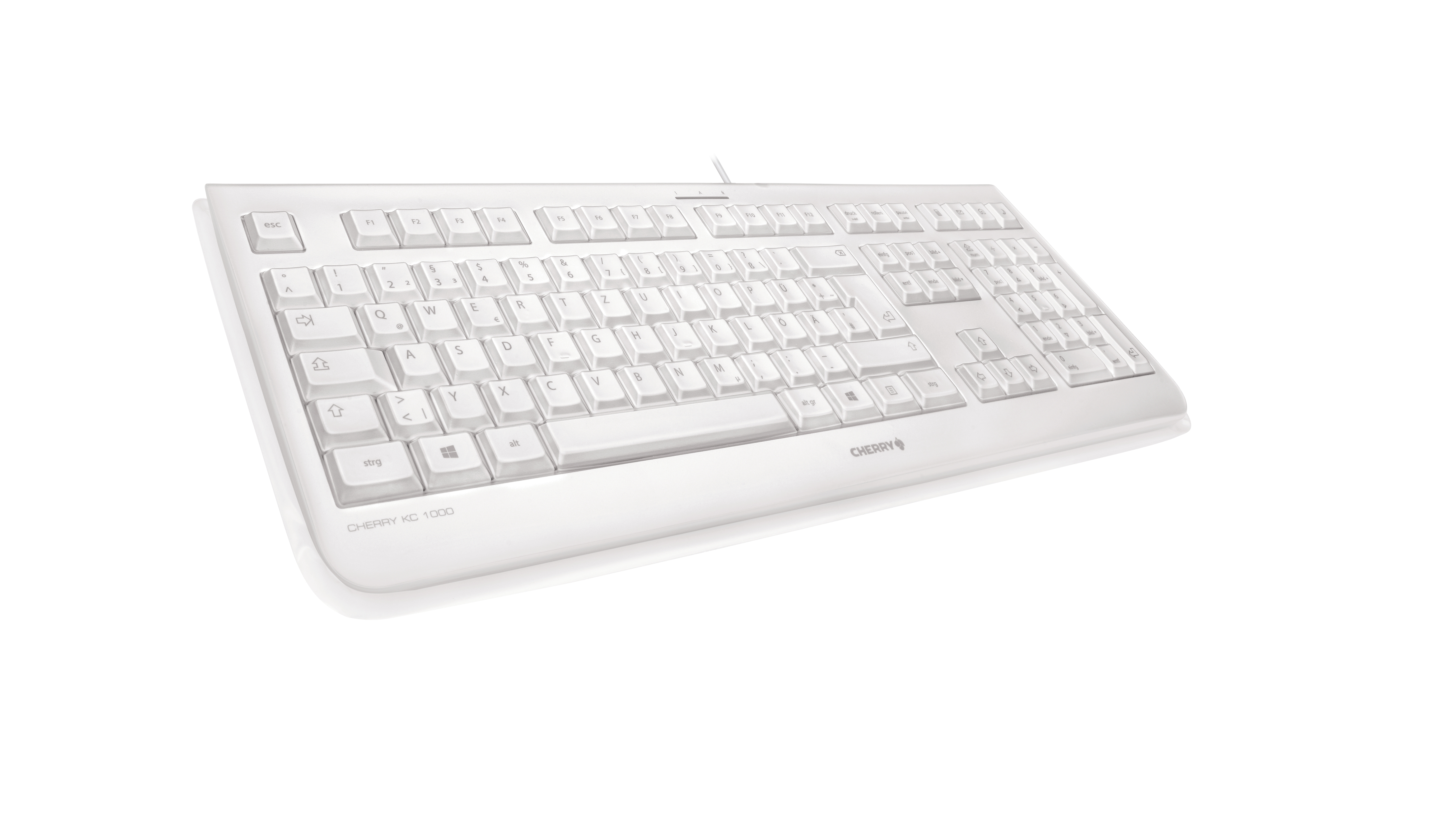 Cherry KC 1068 - Tastatur - Französisch - Pale