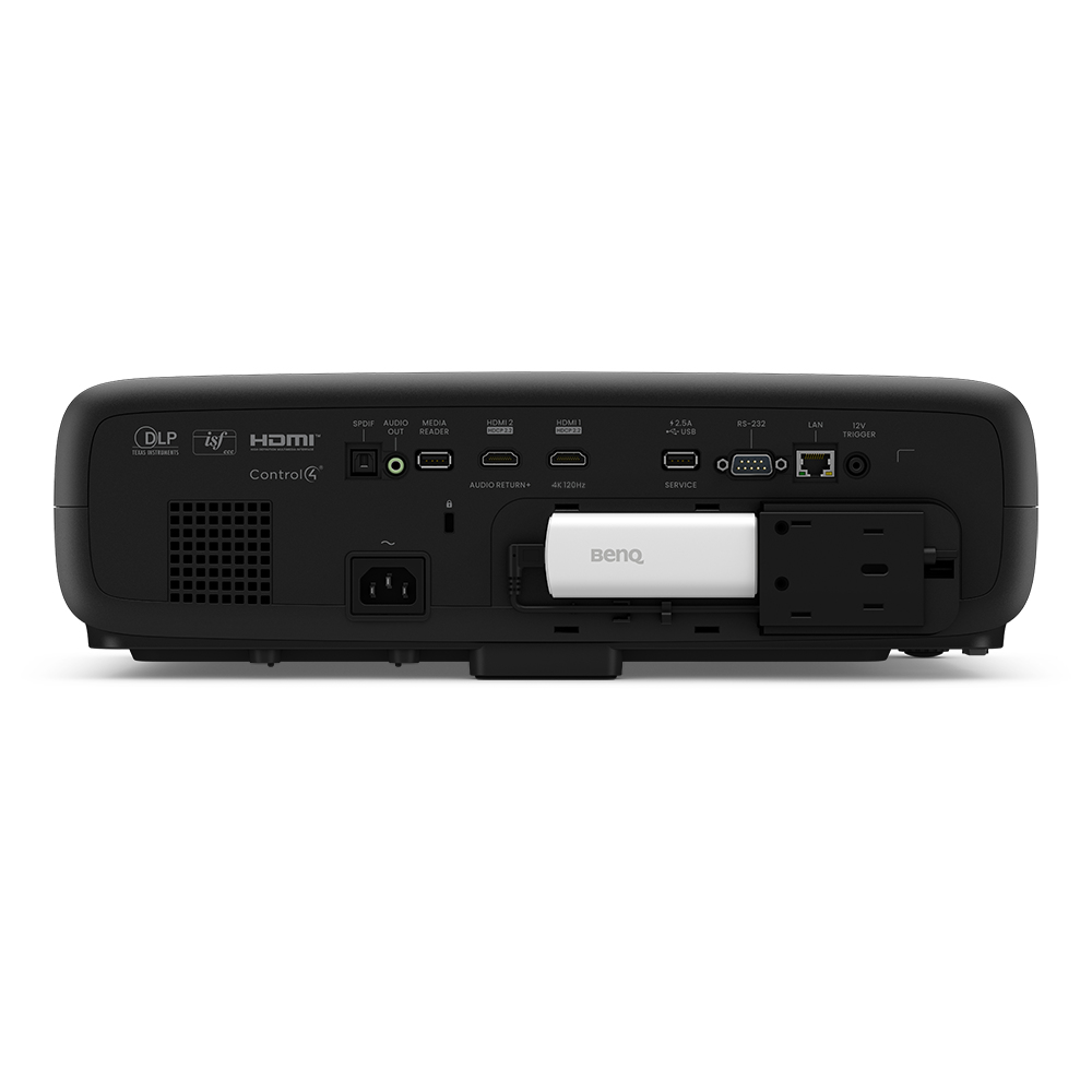 BenQ W4000i, 3200 ANSI Lumen, DLP, UHD 4K (3840x2160), 2000000:1, 16:9, 762 - 7620 mm (30 - 300")