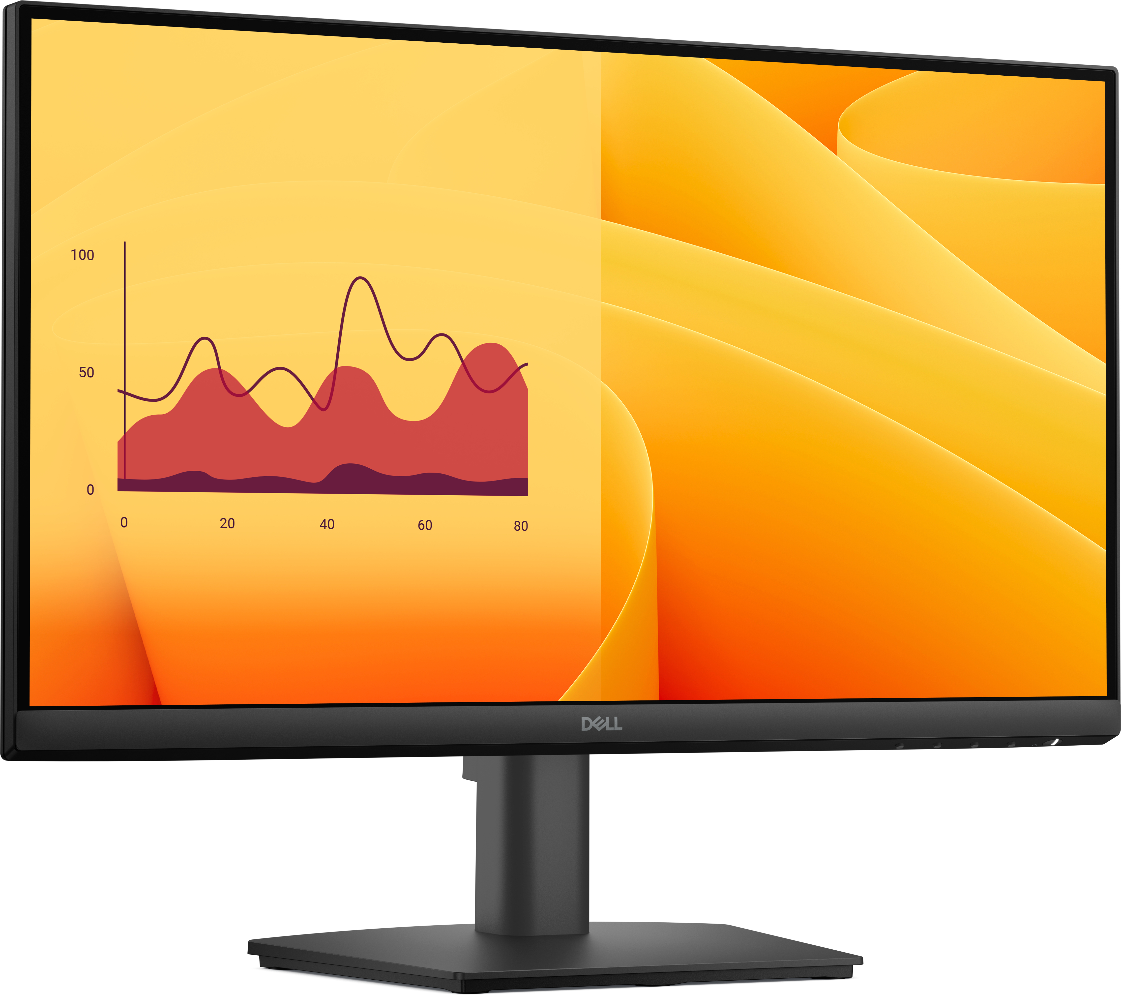 Dell E2225HM Monitor 54.5 cm (21.5") Full HD, VA, 5ms, HDMI, Displayport, VGA