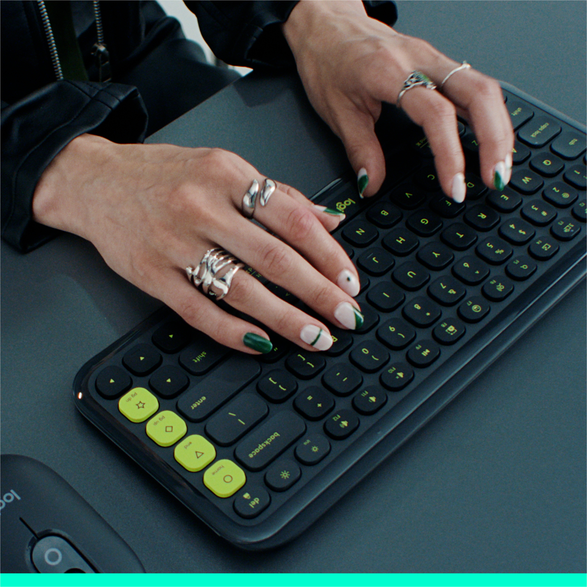 Logitech POP Icon Keys - Tastatur - kabellos