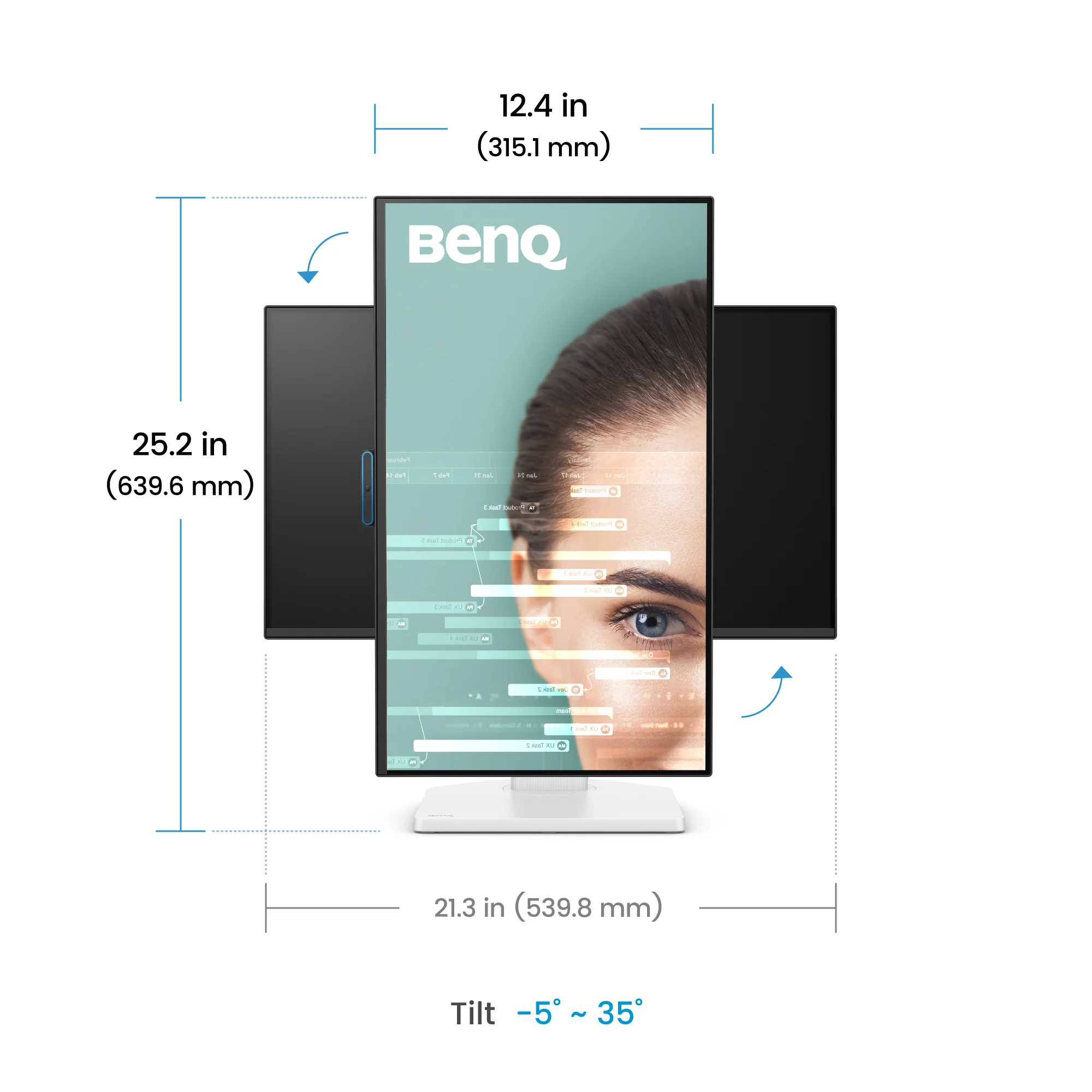 BenQ GW2490TC - LED-Monitor - 61 cm (24") (23.8" sichtbar)