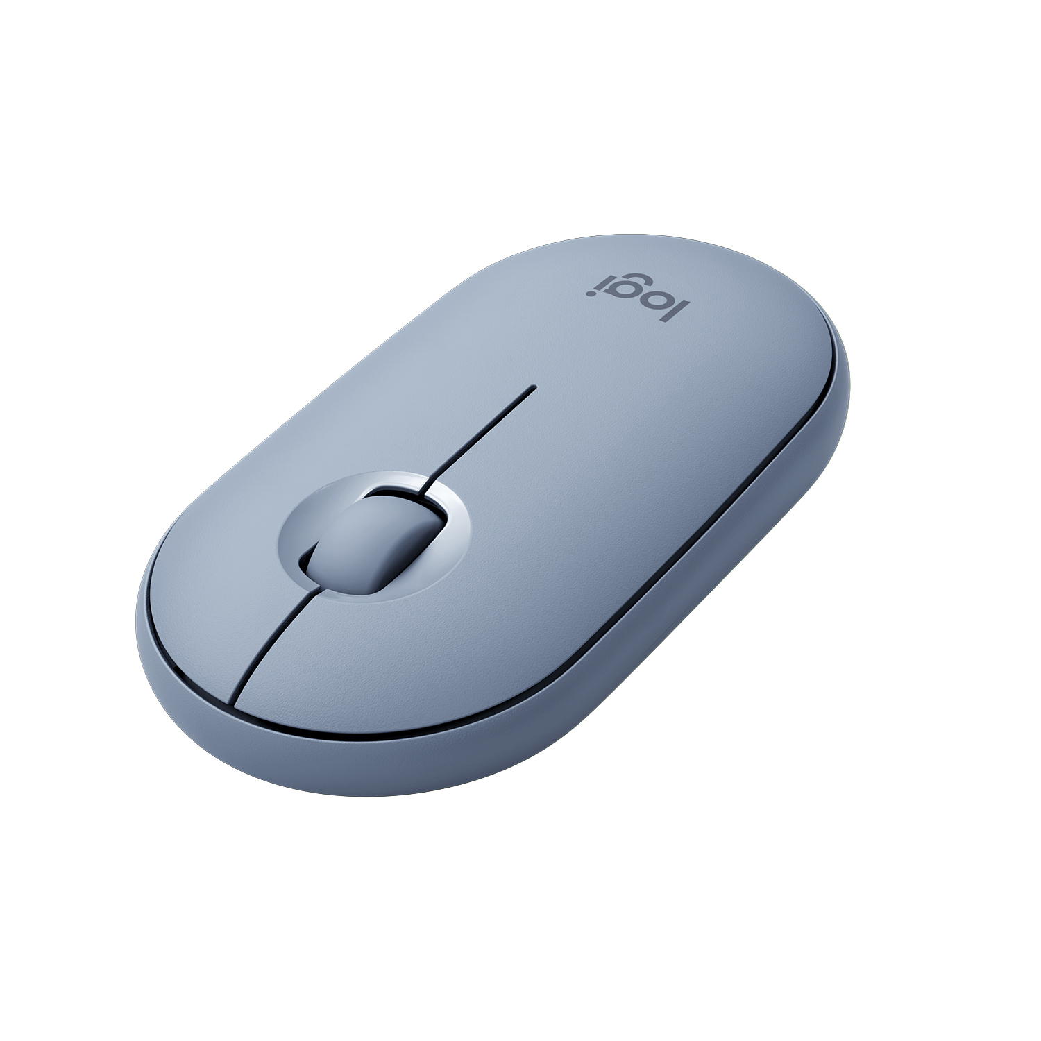 Logitech Pebble M350 - Maus - optisch - 3 Tasten - kabellos - Bluetooth, 2.4 GHz - kabelloser Empfän