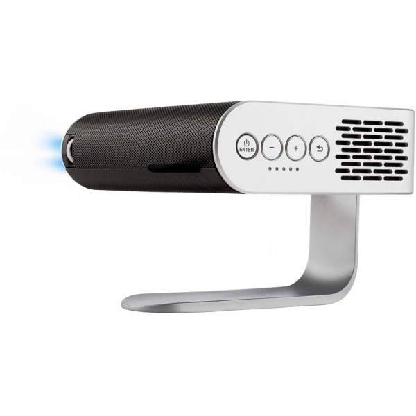 ViewSonic M1+, 300 ANSI Lumen, DLP, WVGA (854x480), 120000:1, 16:9, 609,6 - 2540 mm (24 - 100 Zoll)