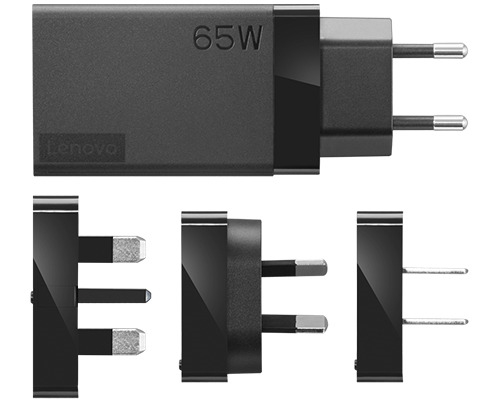Lenovo 65W USB-C Travel Adapter - Netzteil - Wechselstrom 100-240 V