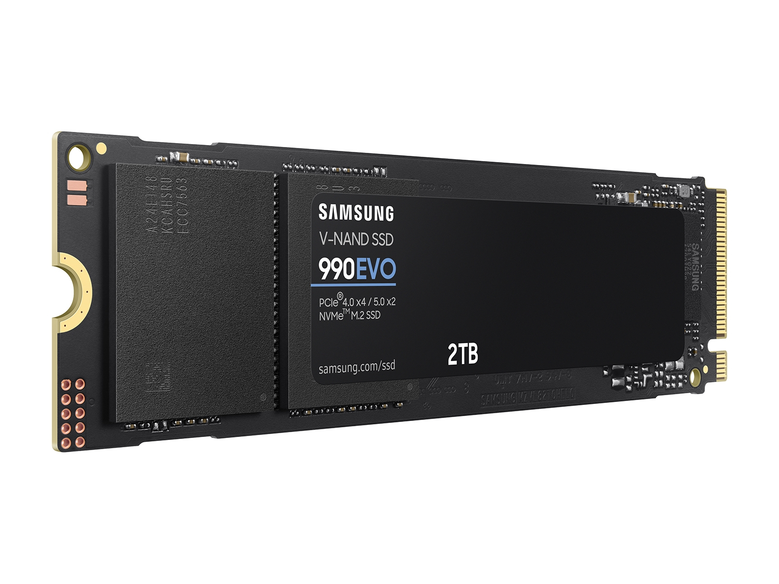 Samsung SSD 990 EVO 2TB, M.2 2280 / M-Key / PCIe 4.0 x4