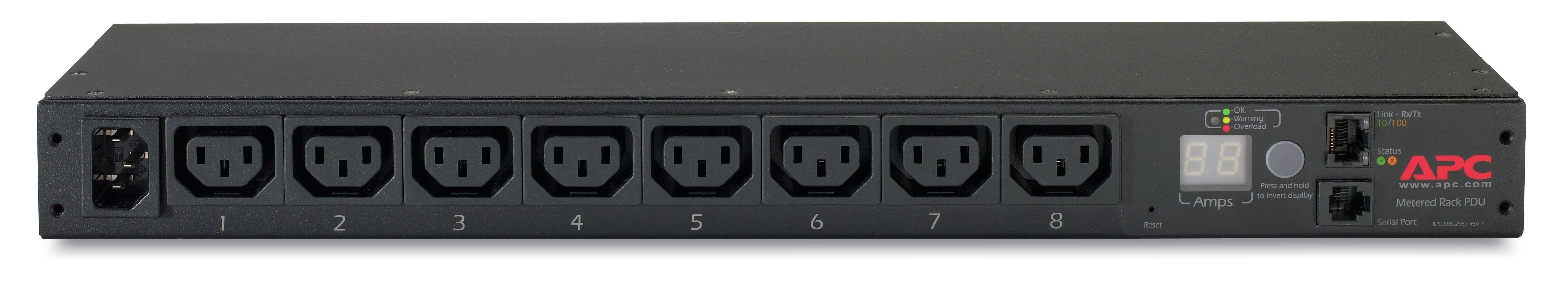 APC Metered Rack PDU AP7820B - Stromverteilungseinheit (Rack - einbaufähig)