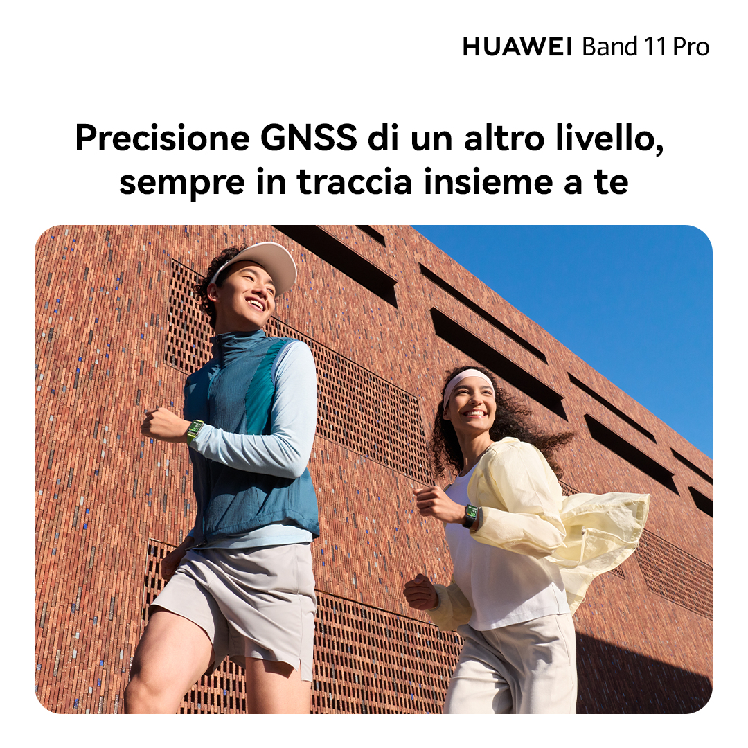 Huawei Band 11 Pro - Aluminiumlegierung - Aktivitätsmesser mit Riemen - Flouroelastomer - schwarz -
