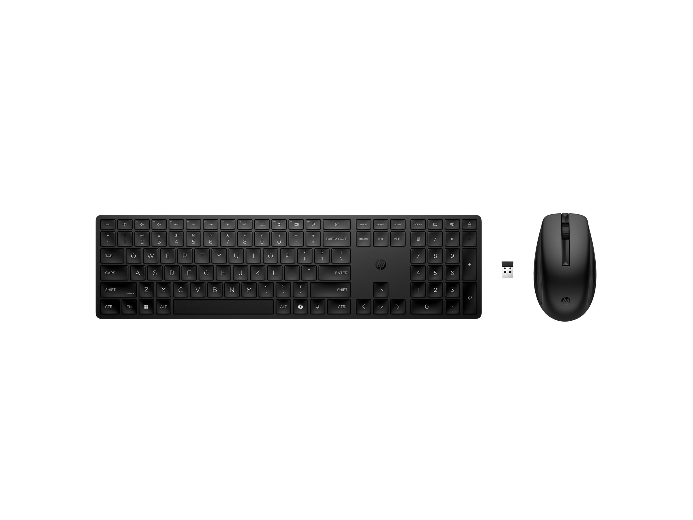 HP 655 - Tastatur-und-Maus-Set - 100% - full
