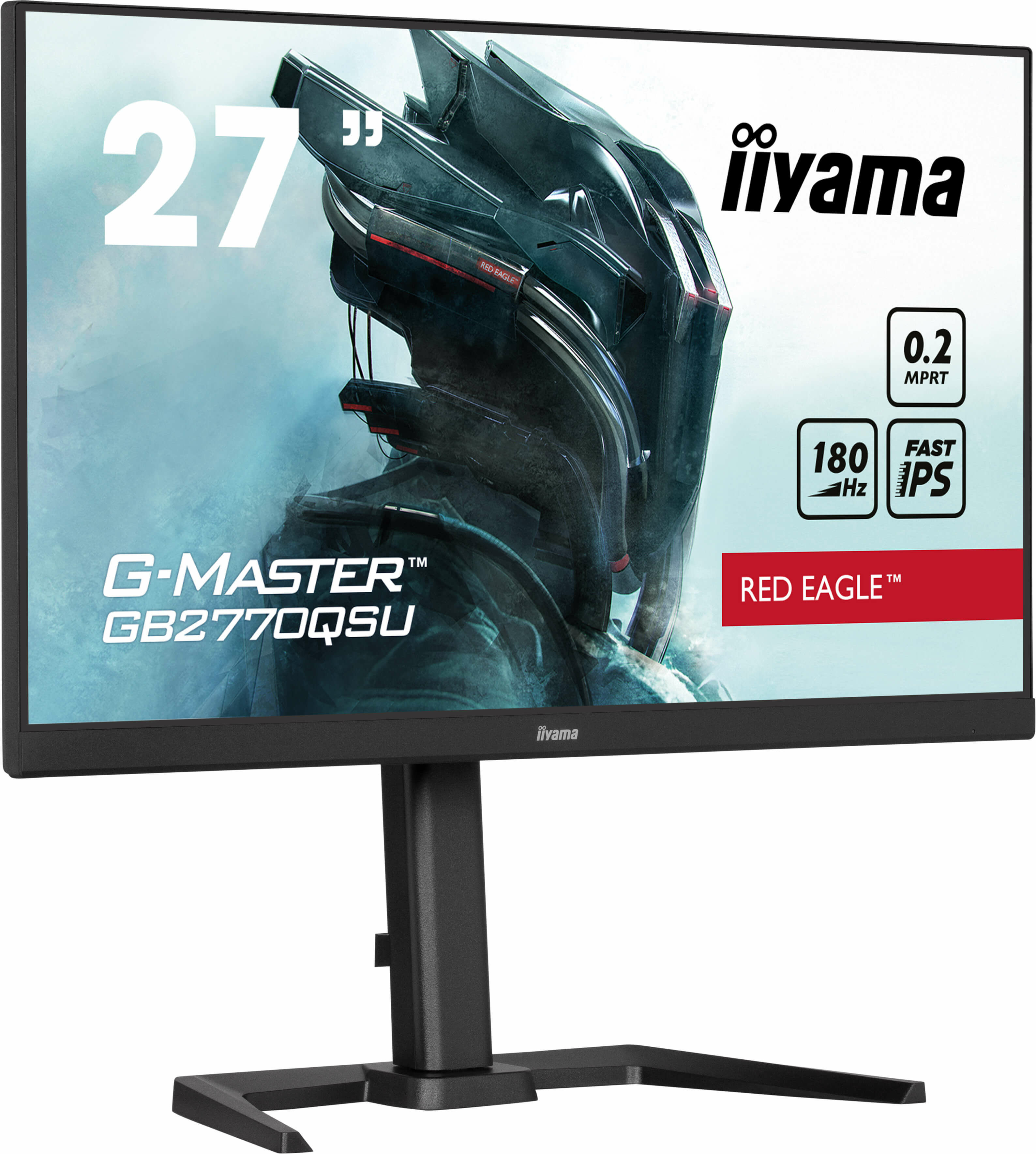 Iiyama G-MASTER Red Eagle GB2770QSU-B6 - LED-Monitor - Gaming - 68.6 cm (27")