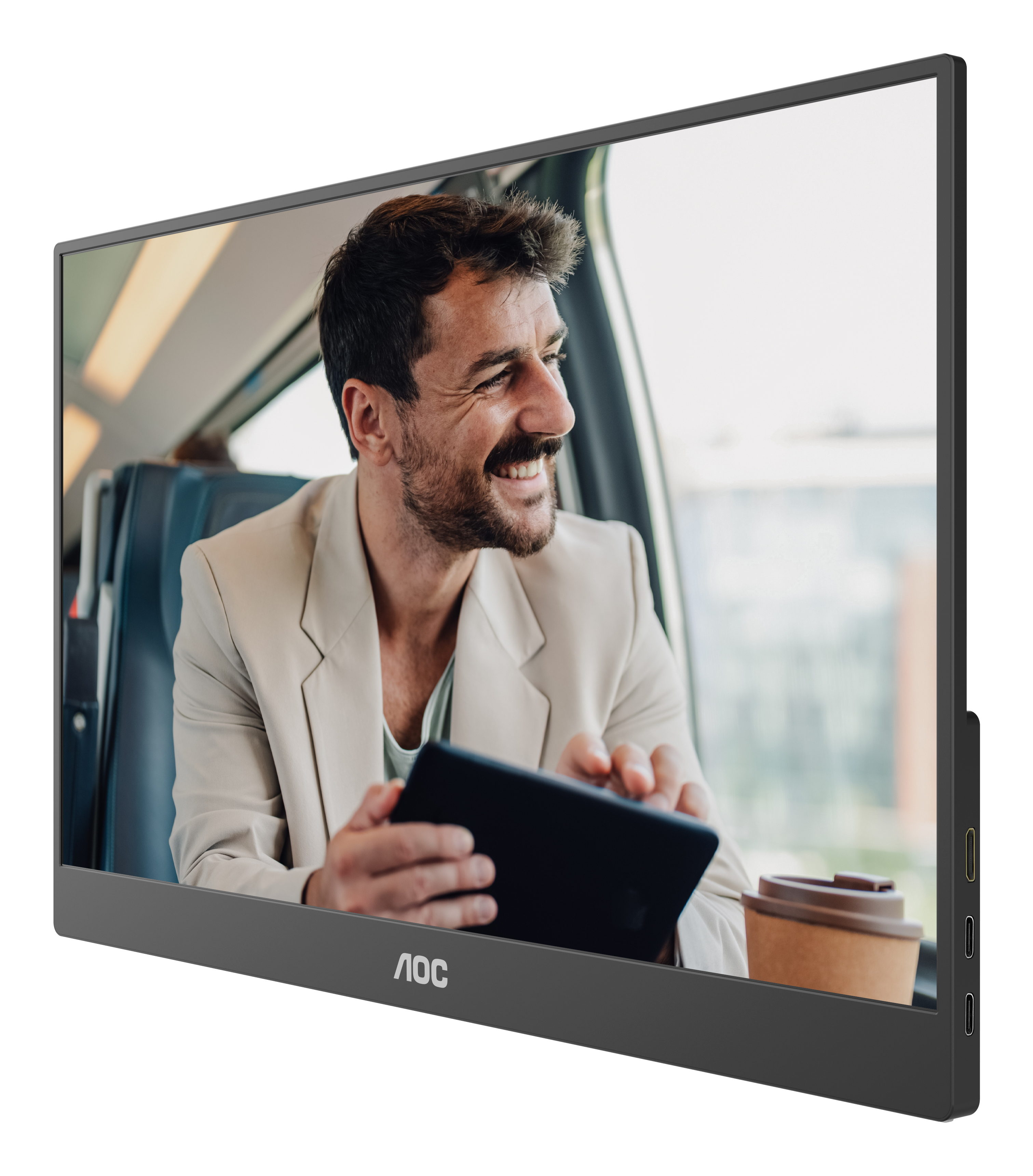 AOC Style-line 16T20E2 - T20 Series - LED-Monitor - 40.6 cm (16")