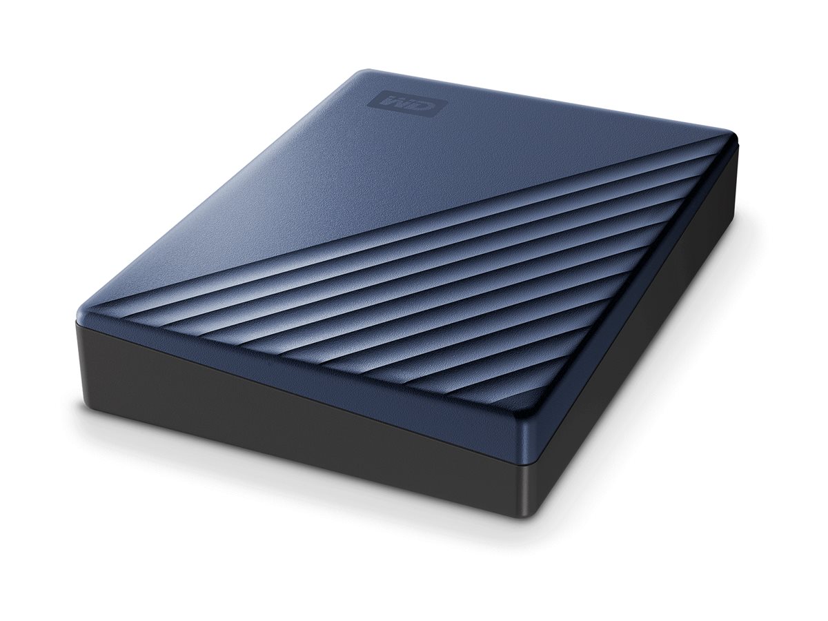 Western Digital WD My Passport Ultra blau 6TB, USB-C 3.0