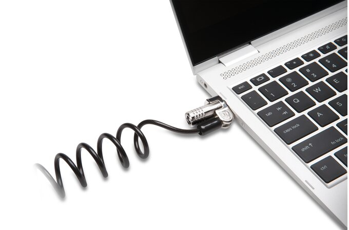 Kensington NanoSaver® Portables Laptopschloss für Nano Security Slots, 2,3 m, Kensington, Schlüssel,
