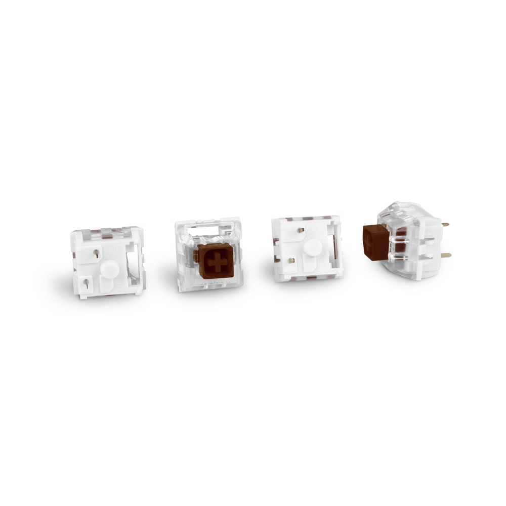 Sharkoon Tactile Kailh Box Brown, Tastatur-Schalter, Braun, Weiß
