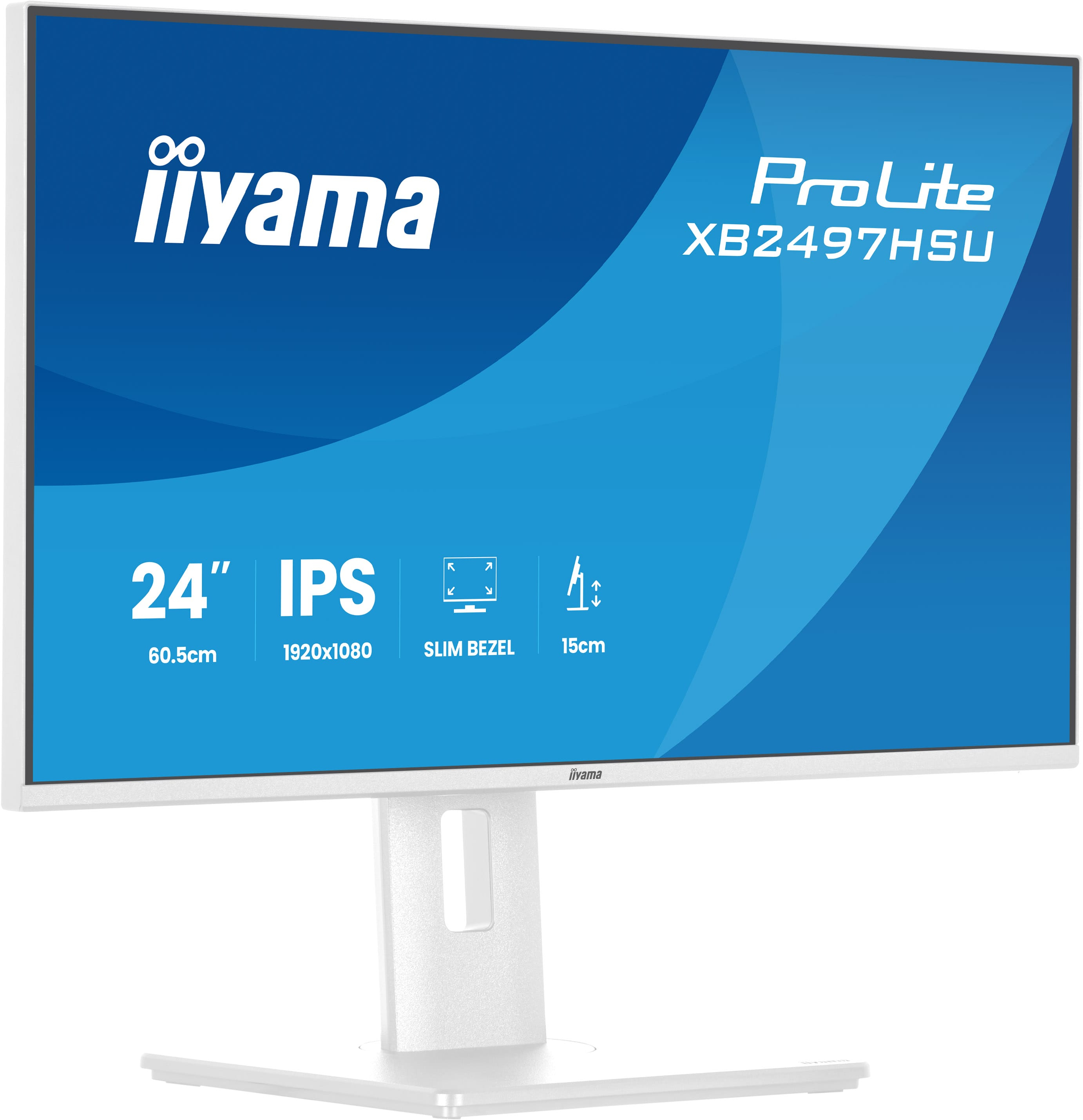 Iiyama ProLite XB2497HSU-W1 - LED-Monitor - 61 cm (24")