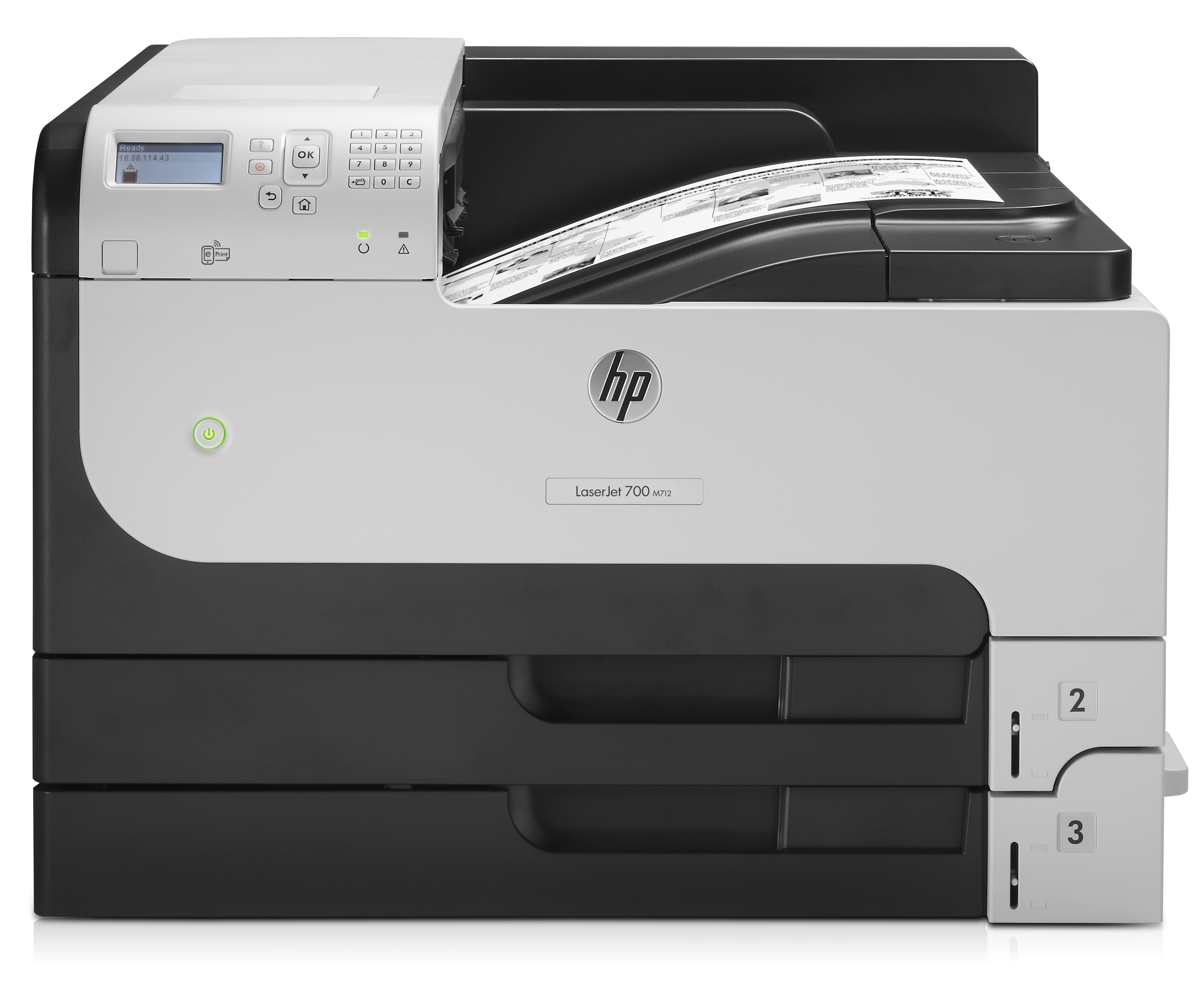HP LaserJet Enterprise 700 M712dn Drucker, Laser, 1200 x 1200 DPI, A3, 41 Seiten pro Minute, Doppels
